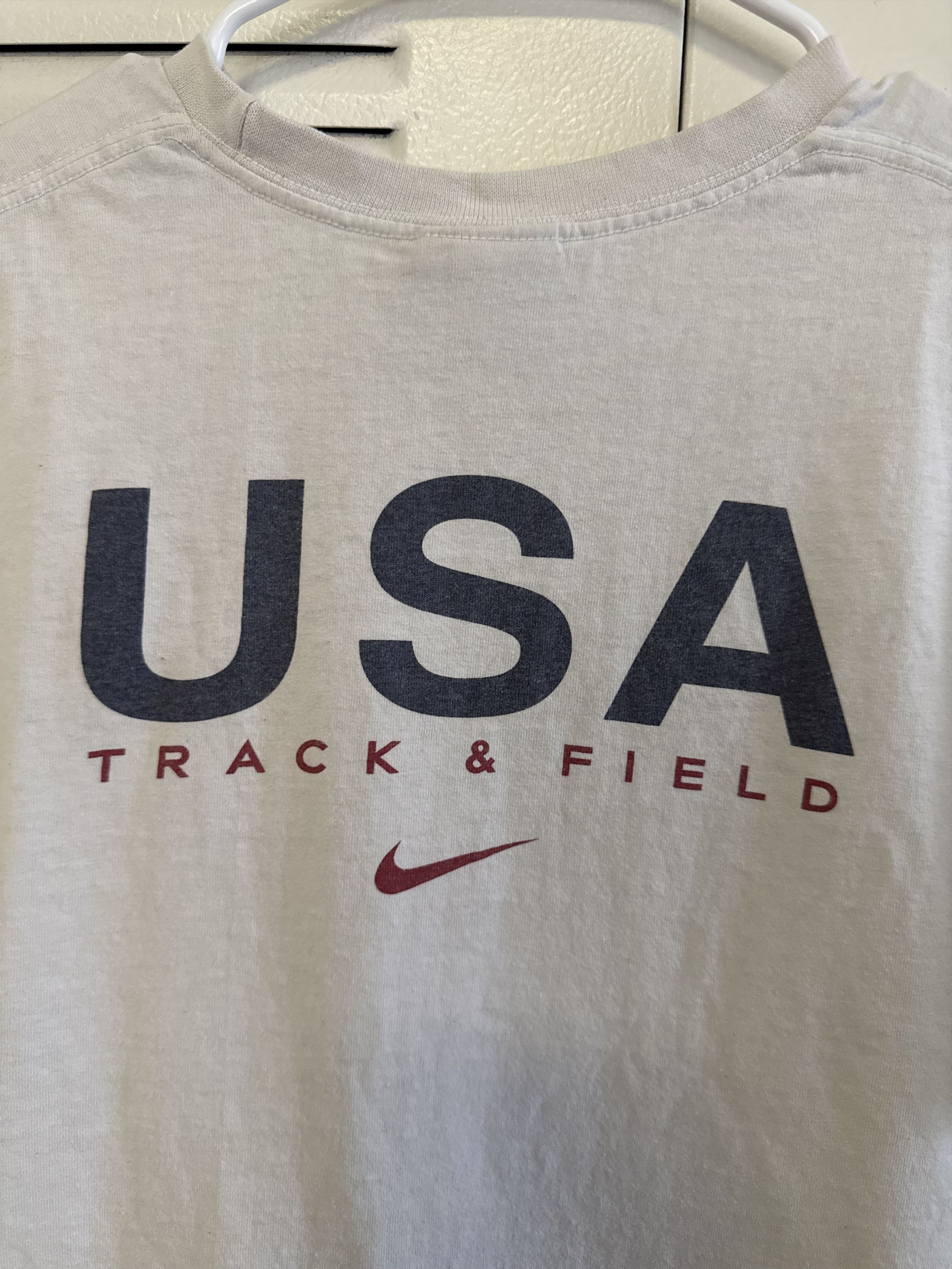 Nike Vintage USA Track & Field Shirt Size US S / EU 44-46 / 1 - 5 Thumbnail