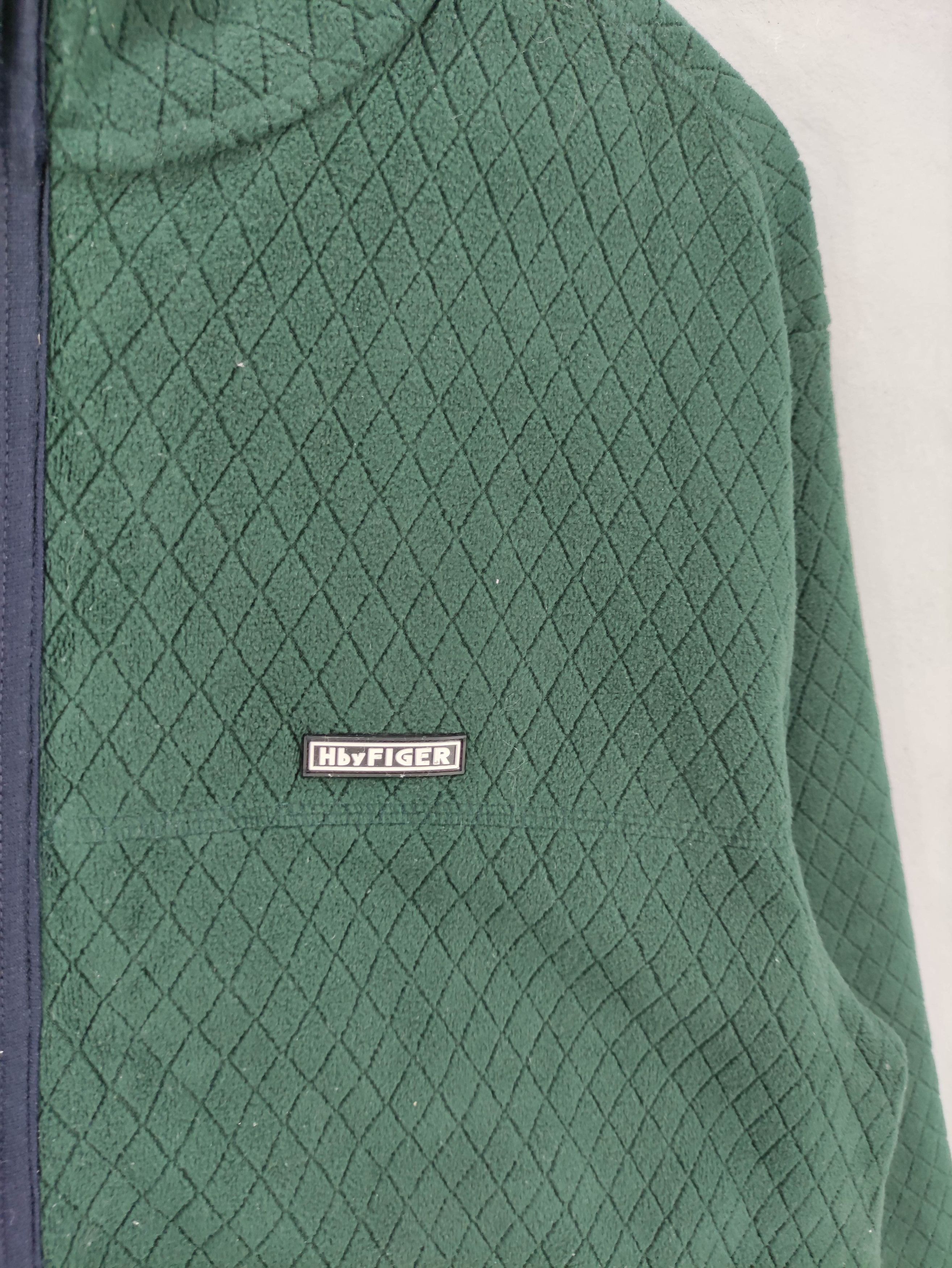 Tommy Hilfiger Vintage Hbyfiger By Tommy Hilfiger Quilted Sweater Jacket Size US M / EU 48-50 / 2 - 2 Thumbnail