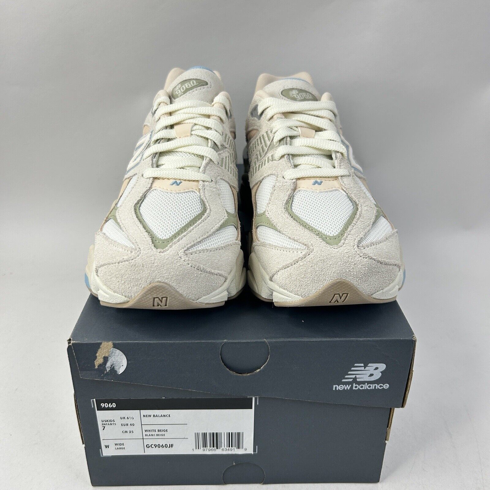 New Balance New Balance 9060 Big Kids “Festival Pack Blue” 2024 Size US 8.5 / IT 38.5 - 2 Thumbnail