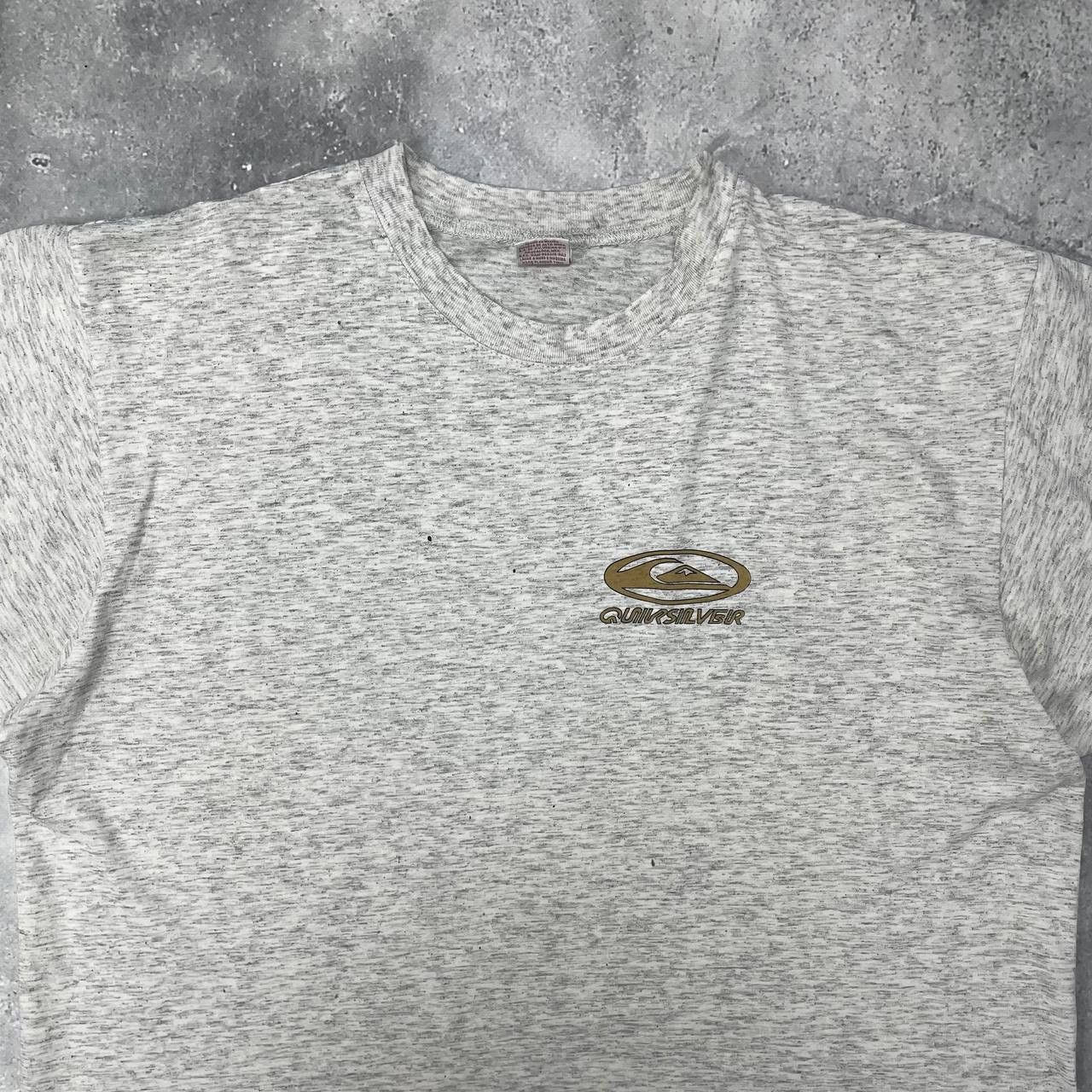 Quiksilver Vintage 90s Quiksilver Surfing Bootleg T Shirt Gray L/XL Size US XL / EU 56 / 4 - 3 Thumbnail