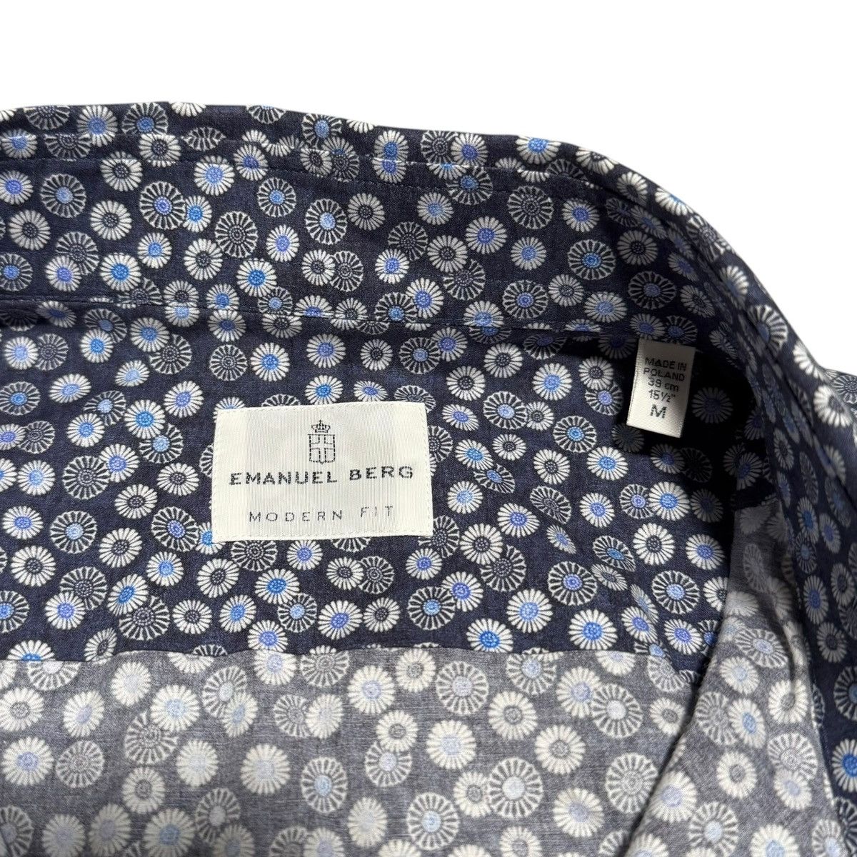 Other Emanuel Berg Geometric Patterned Button Up Shirt Adult M Size US M / EU 48-50 / 2 - 4 Thumbnail