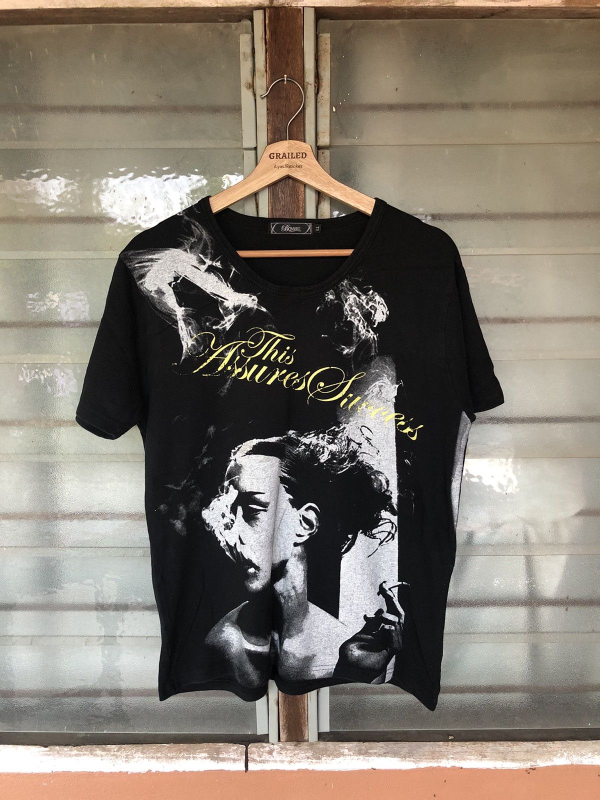 Japanese Brand Vintage Graphic Smoking Kill This Assures Success Shirt Tee Size US M / EU 48-50 / 2 - 2 Thumbnail