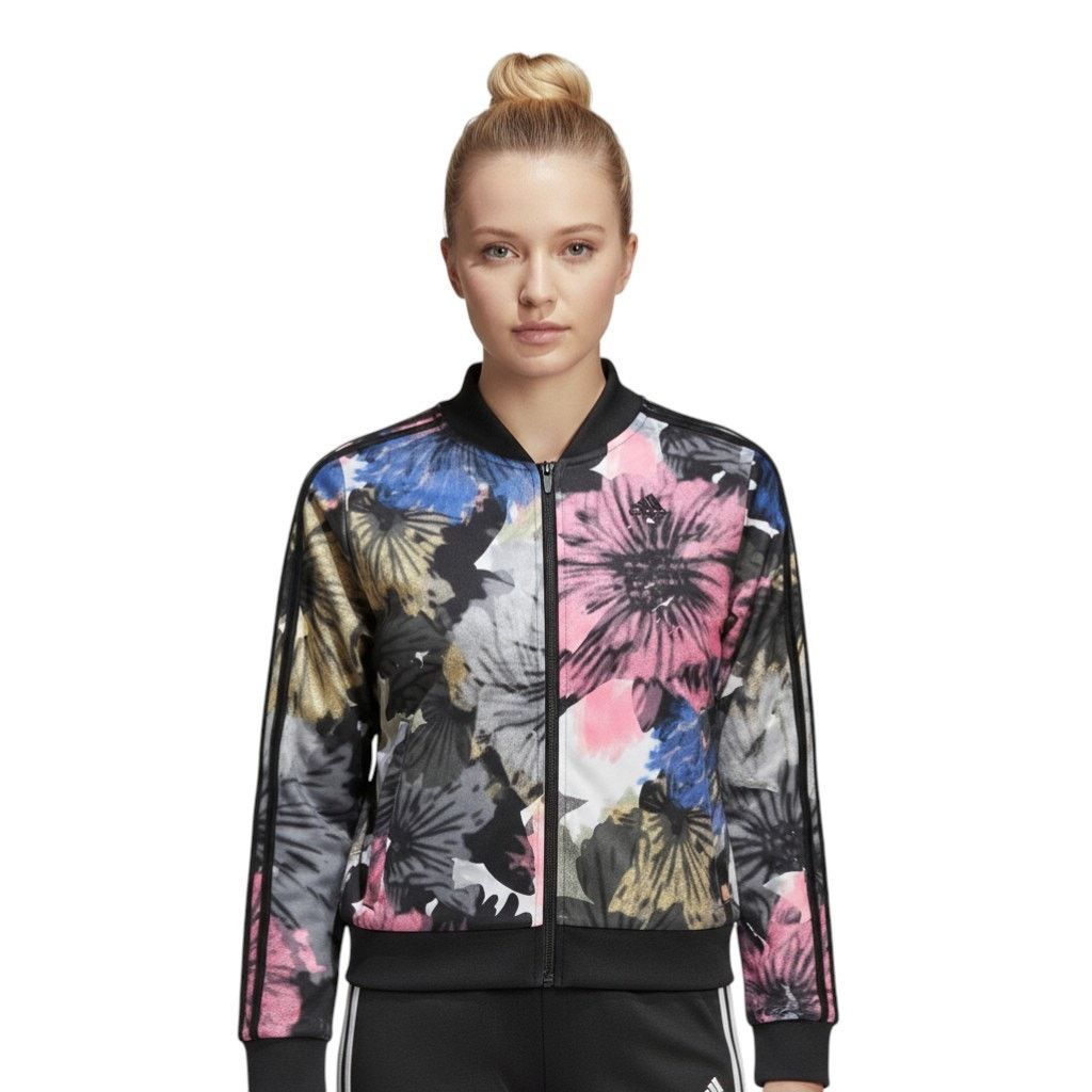 Adidas Adidas Multicolor Long Sleeve Tricot Jacket, Girls L(14) Size L / US 10 / IT 46 - 6 Thumbnail
