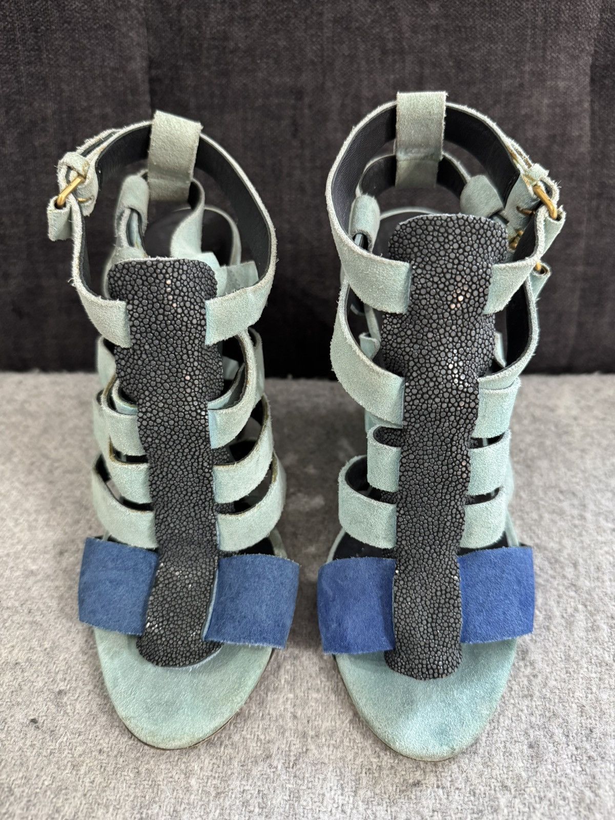 Balenciaga Balenciaga Paris Gladiator Wedge Heels Ankle Boots size 36 Size US 6 / IT 36 - 3 Thumbnail