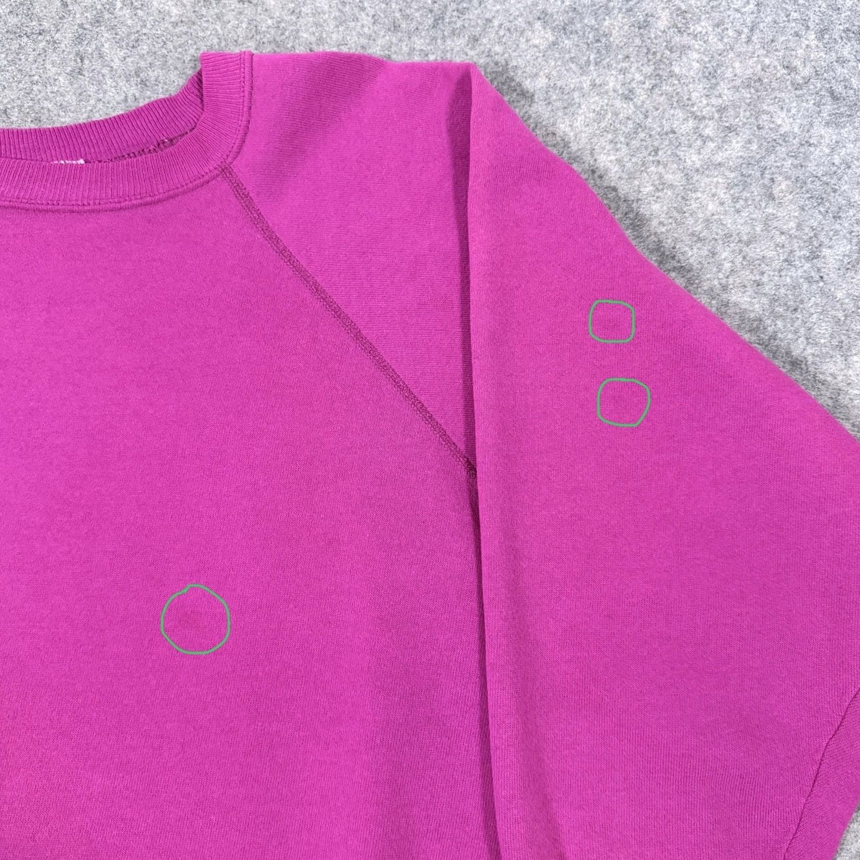 Hanes Hanes Her Way Sweatshirt Ladies 3X Pink Long Sleeve Crew Neck Vintage-Style? Size XXL / US 16-18 / IT 52-54 - 3 Thumbnail
