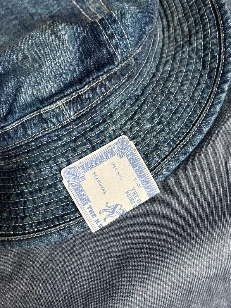 The Real McCoy's The Real McCoys THE HW DOG CO Dog Tag Vintage Wash Denim F Size ONE SIZE - 2 Thumbnail