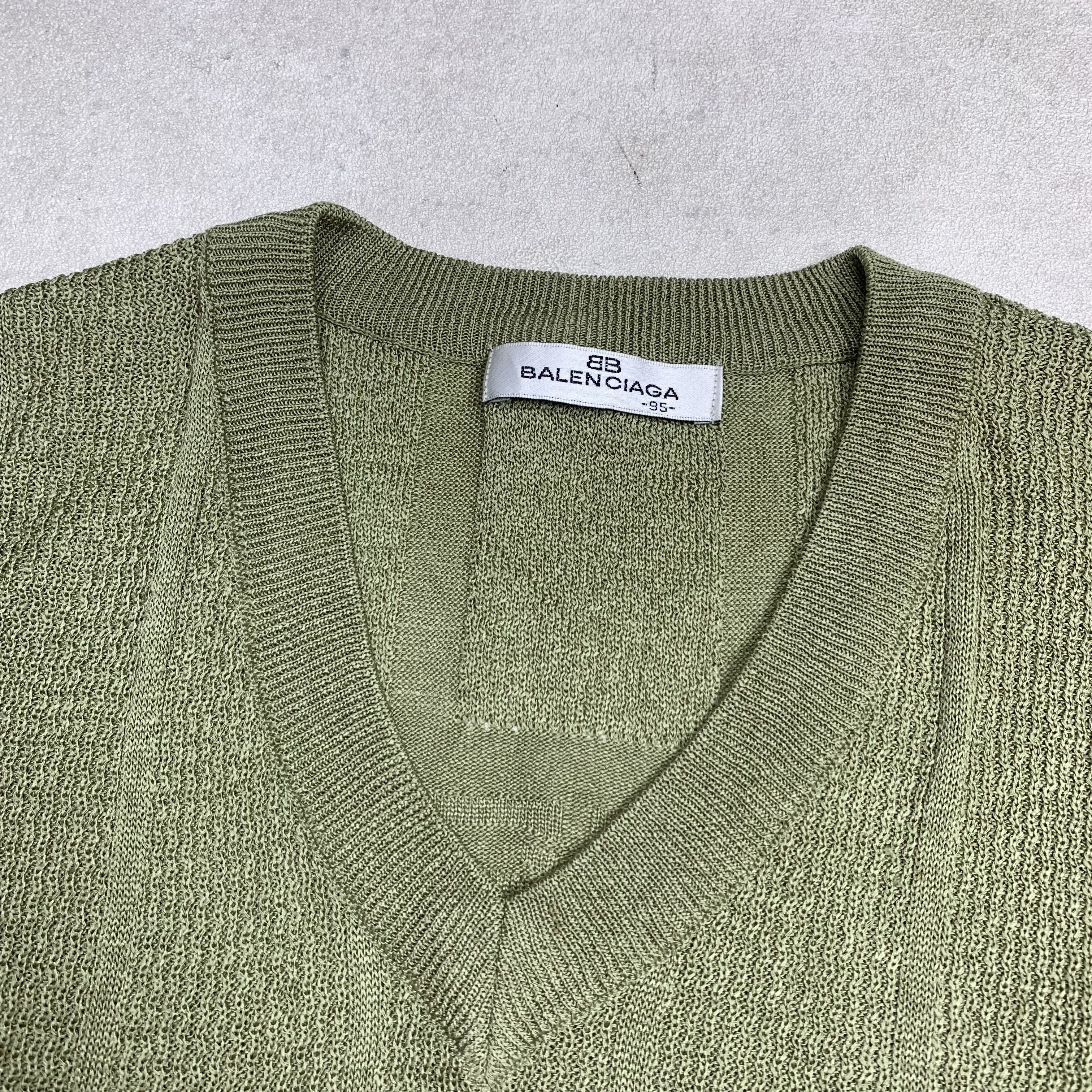 Balenciaga Vintage Balenciaga Knit Vest Size US M / EU 48-50 / 2 - 7 Thumbnail