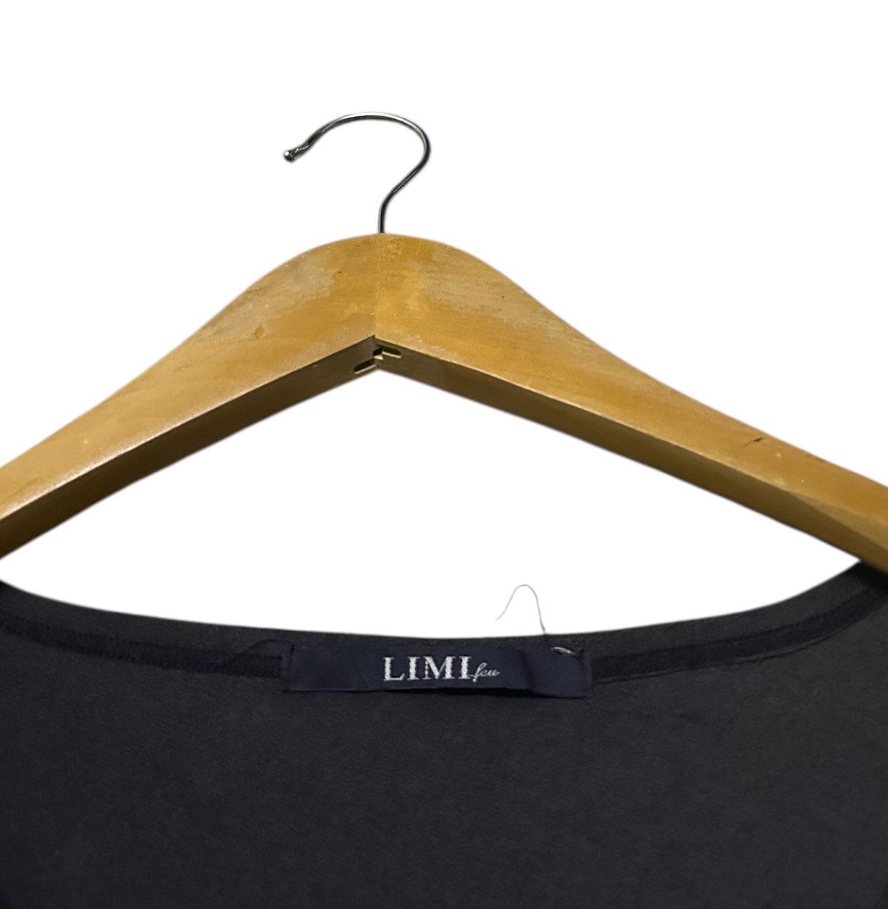 Limi Feu Limi Feu Yohji Yamamoto sleeveless an asymmentrical shirt Size S / US 4 / IT 40 - 2 Thumbnail