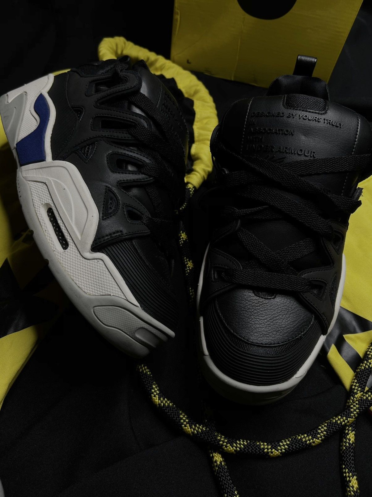 AWGE × Under Armour AWGE x Under Armour SRLo ‘Black Blue’ Size US 8 / EU 41 - 6 Thumbnail