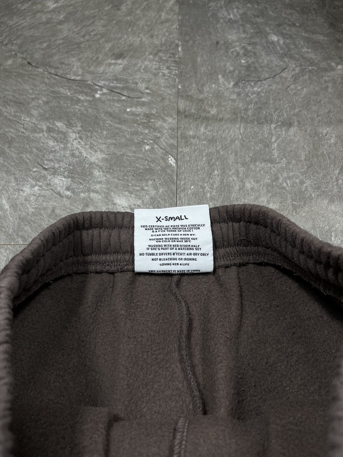 Named Collective Named Collective Mission Brown Baggy Big Logo Sweatpants Size US 28 / EU 44 - 10 Thumbnail