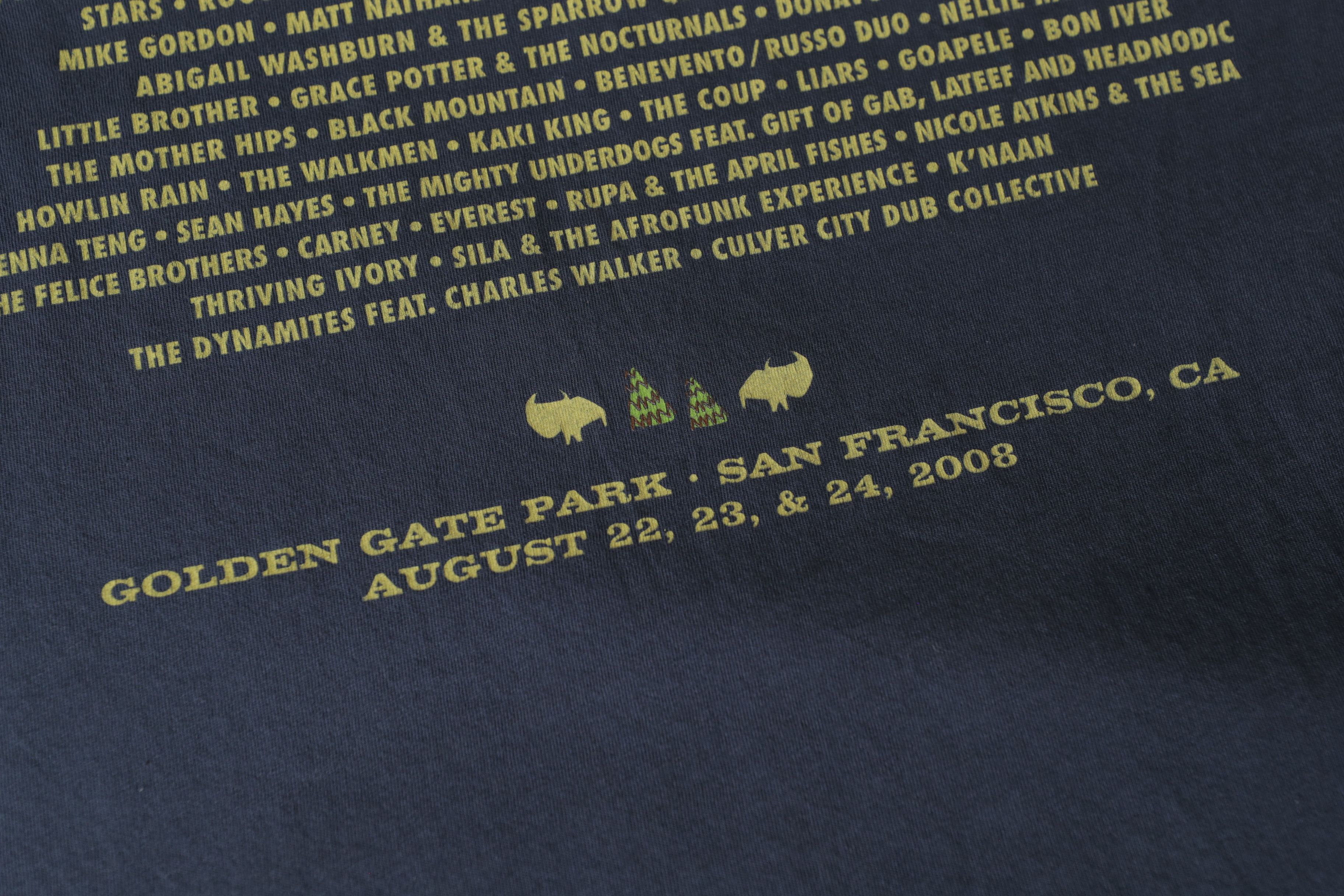 Band Tees × Vintage Outsidelands Festival 2008 Shirt (XL) Size US XL / EU 56 / 4 - 9 Thumbnail