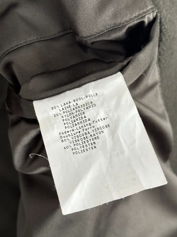 Emporio Armani AW2009 Emporio Armani Khaki Wool Blazer Coat Size US M / EU 48-50 / 2 - 12 Thumbnail