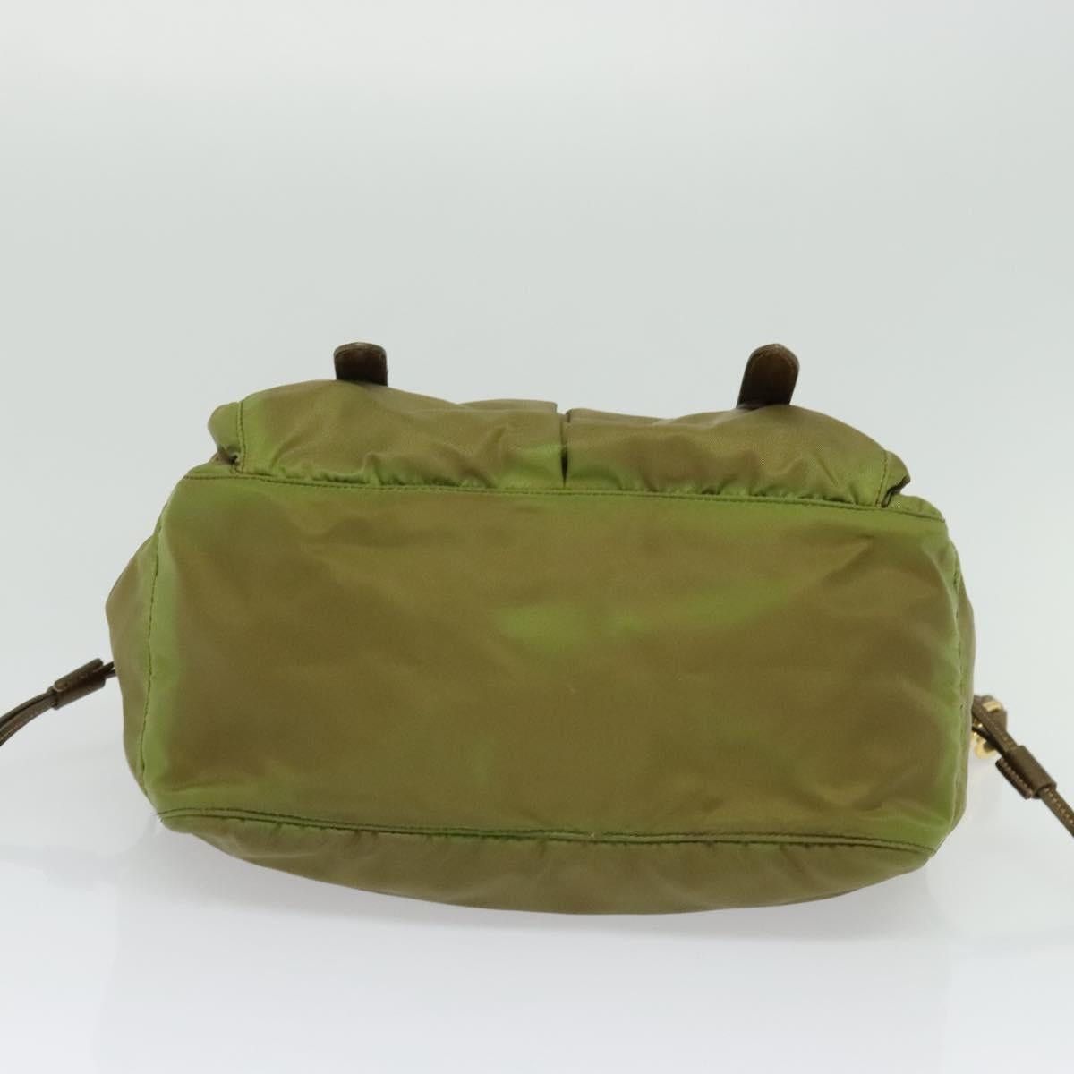Prada PRADA Shoulder Bag Nylon Green Gold Size ONE SIZE - 9 Thumbnail
