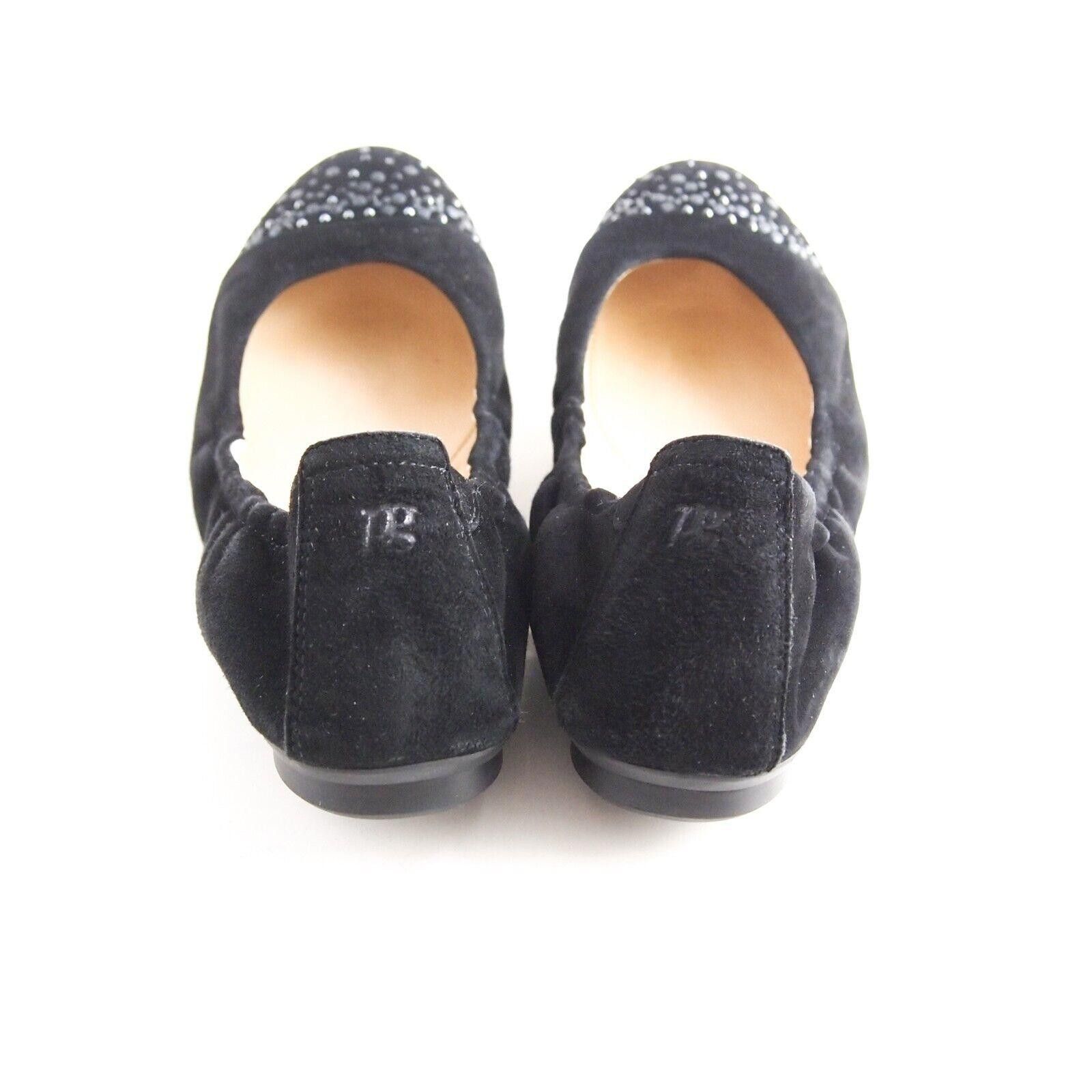 Designer Paul Green Ballet Flats Black Suede Studded US 9.5 UK 7 Size US 9.5 / IT 39.5 - 6 Thumbnail