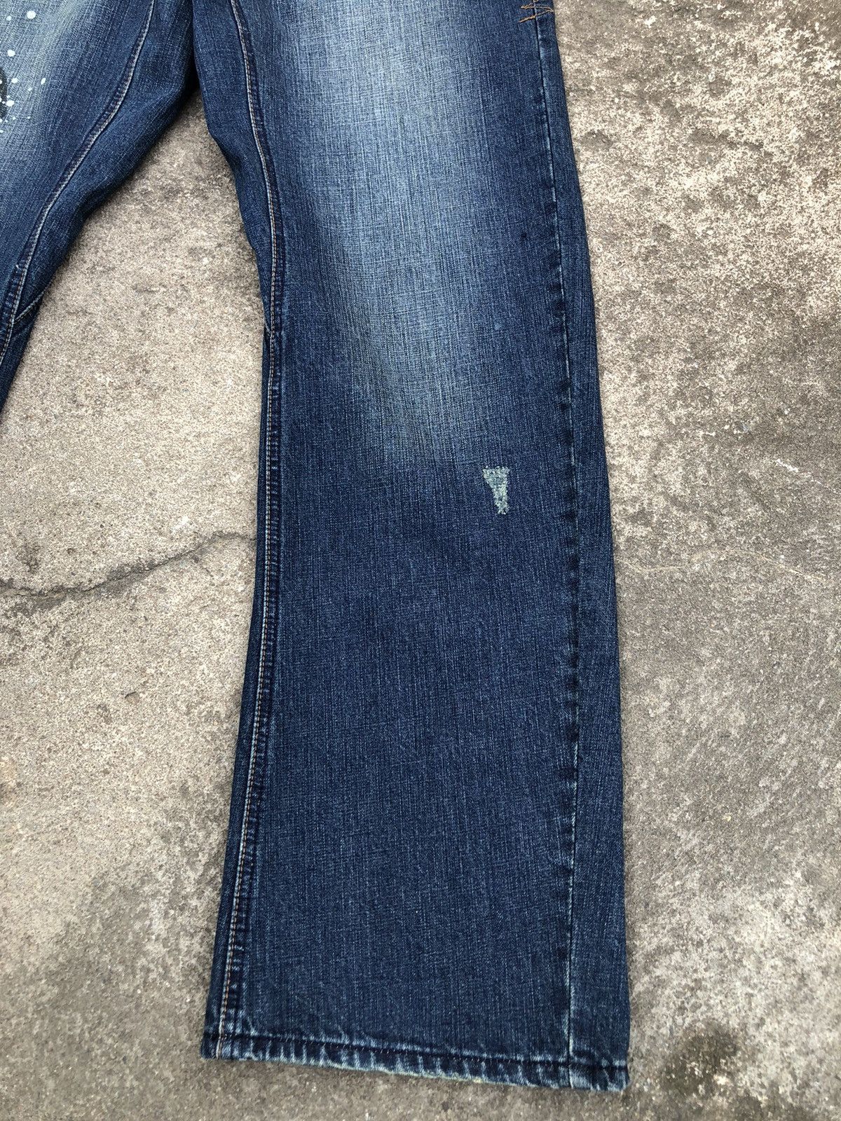 Airwalk Airwalk Vintage Baggy Distressed Denim Patch Loose Studded Size US 32 / EU 48 - 5 Thumbnail