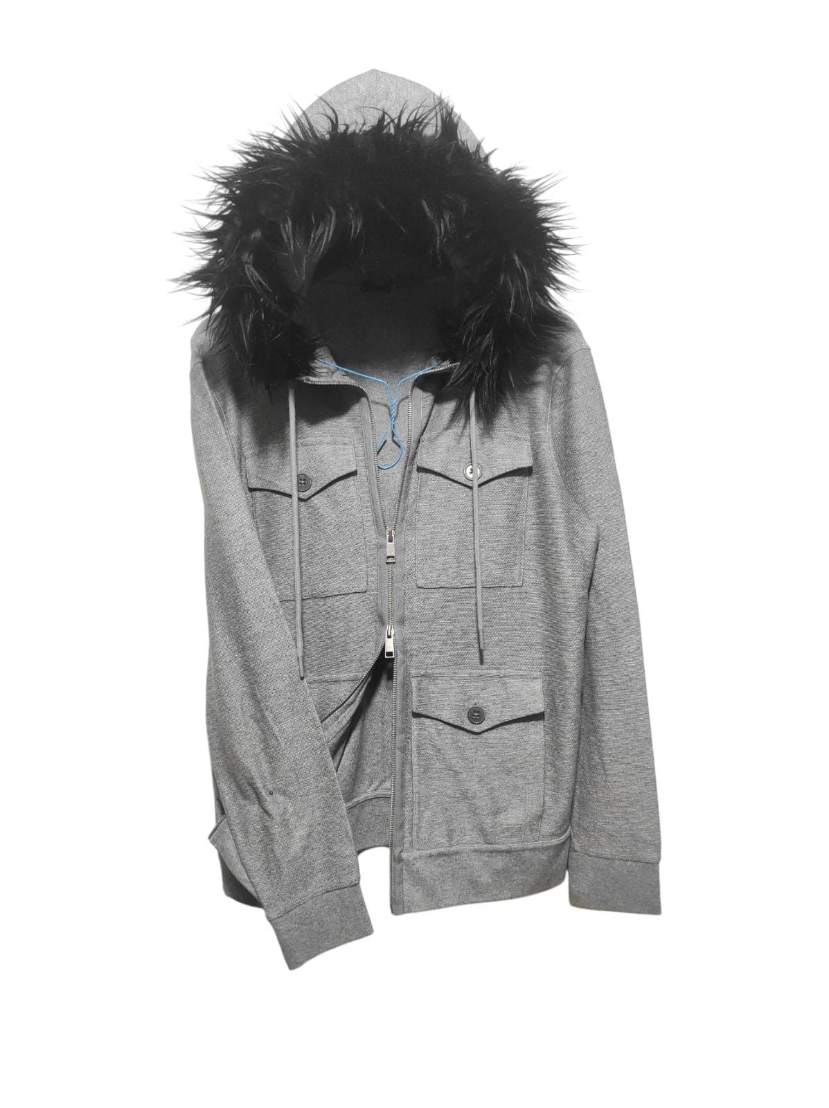 Armani Exchange Armani Exchange Zipper 2 Fur Hoodie ifsixwasnine lgb style Size US M / EU 48-50 / 2 - 1 Thumbnail