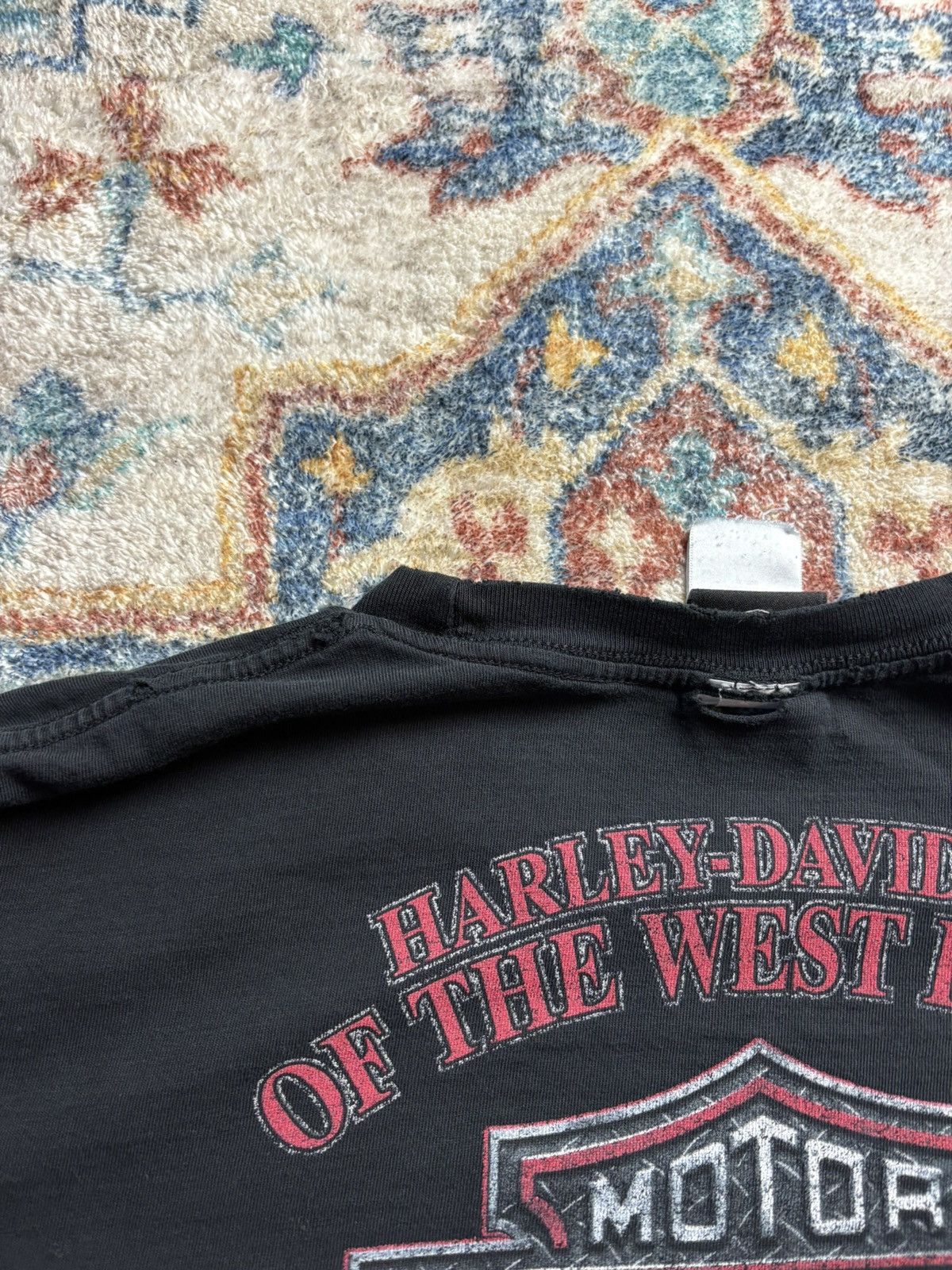 Harley Davidson Harley Davidson Biker DISTRESSED T-shirt Size XL Size US XL / EU 56 / 4 - 7 Thumbnail