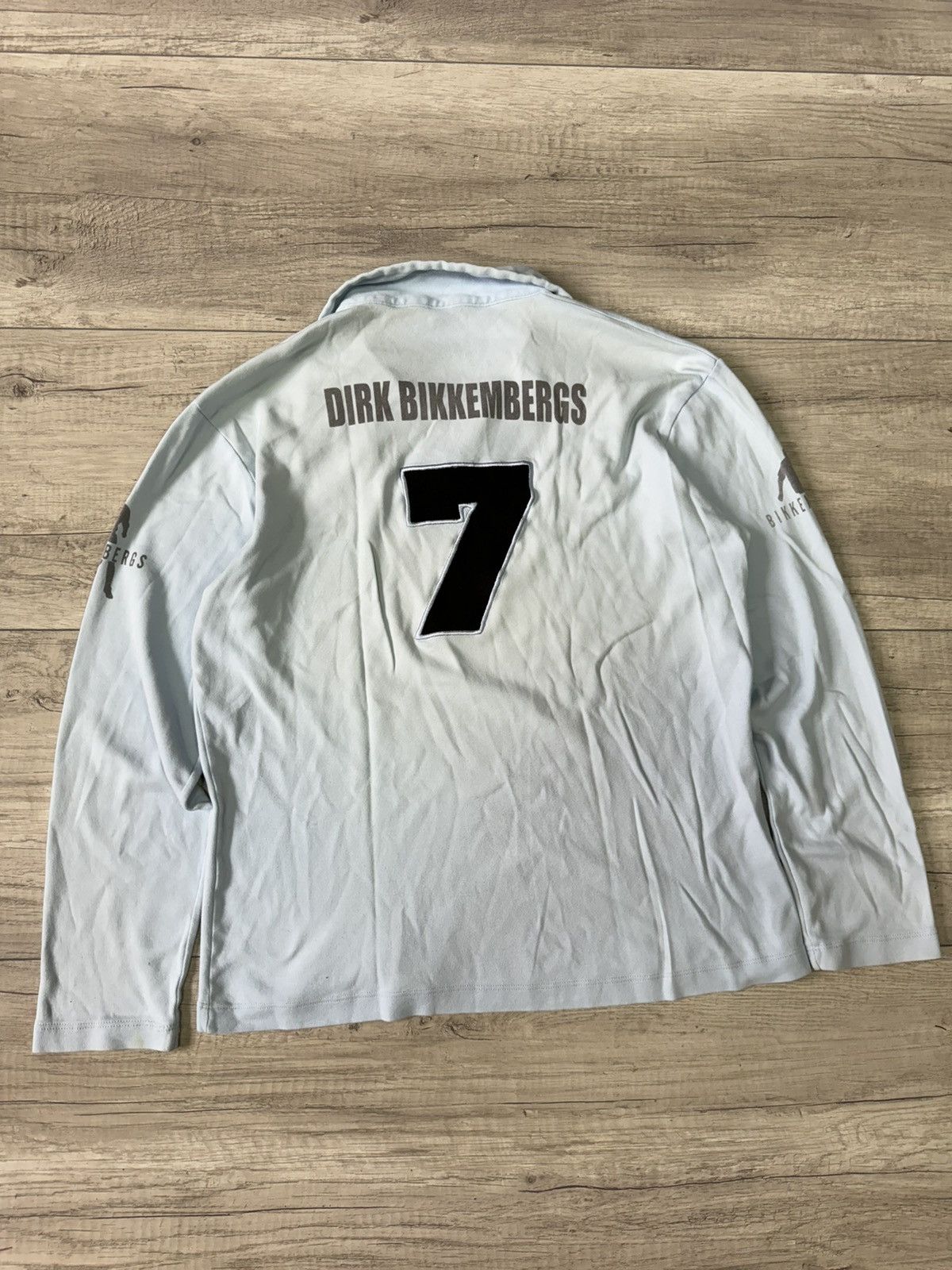 Dirk Bikkembergs Archival Dirk Bikkembergs Vintage Football Sport Rugby Shirt Size US M / EU 48-50 / 2 - 6 Thumbnail