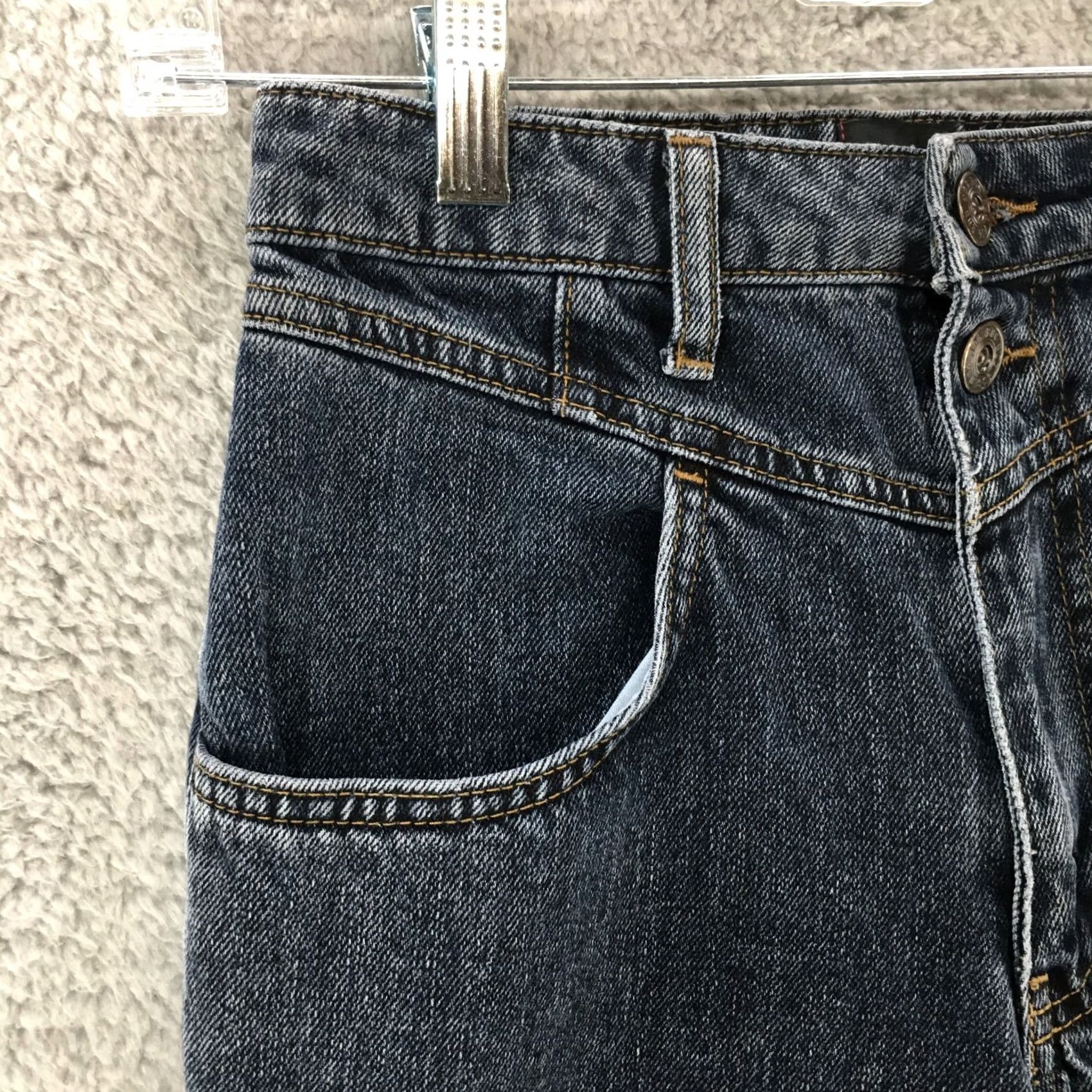 Urban Outfitters Urban Outfitters Mom Jeans - Blue Denim High Rise Zip - 24 Size - Womens Relaxed Fit Size 42" / US 20 - 3 Thumbnail