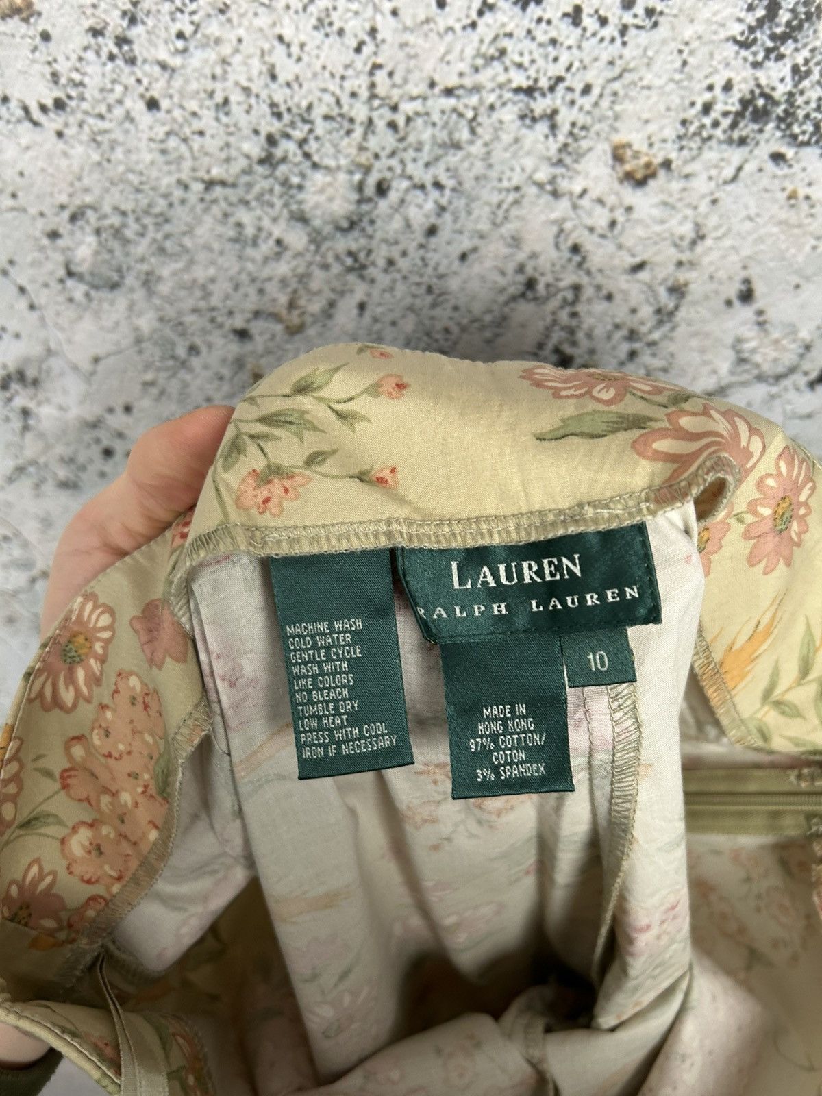 Lauren Ralph Lauren Lauren Ralph Lauren Floral Pants Vintage Streetwear Size US 32 / EU 48 - 5 Thumbnail