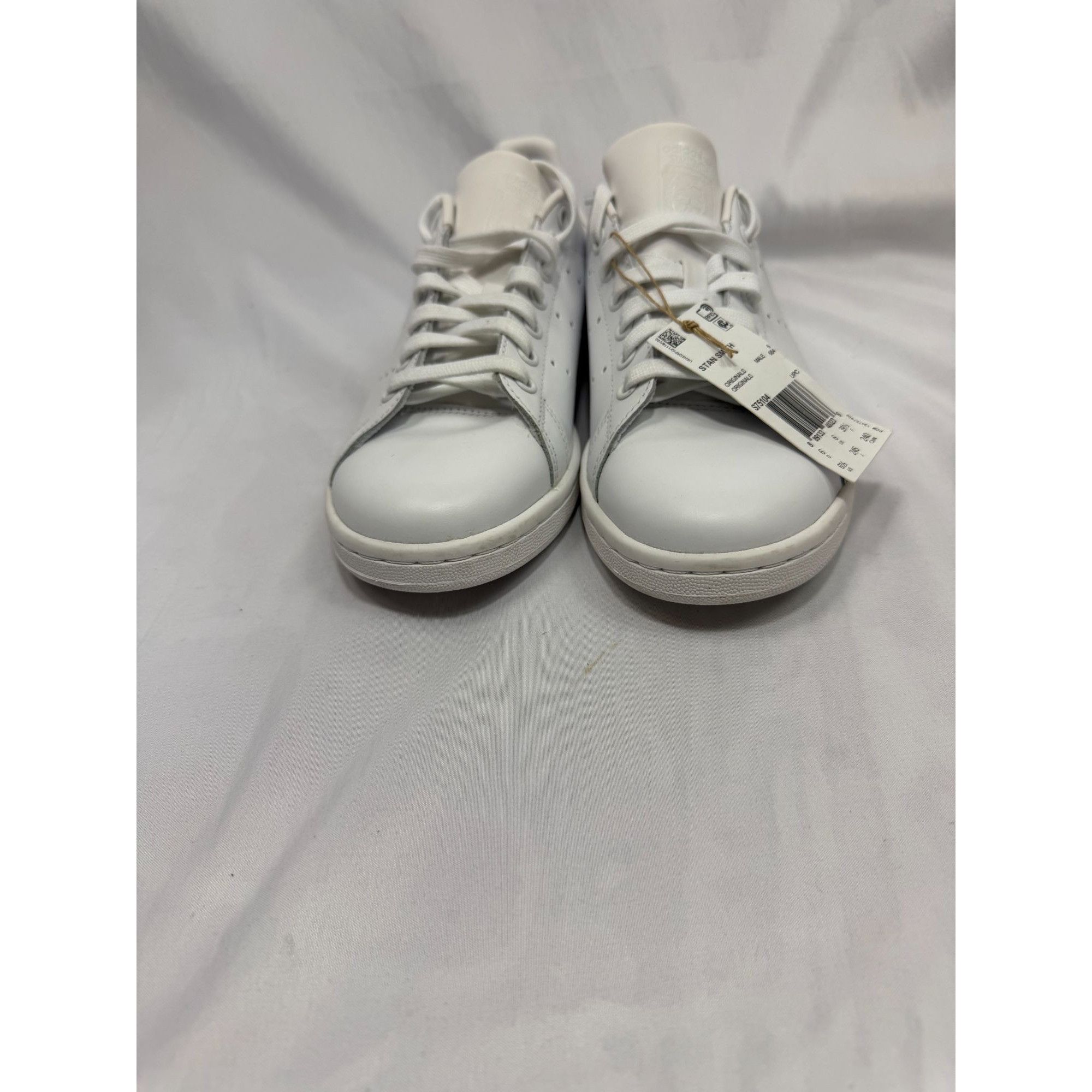 Adidas Adidas Stan Smith White Leather Sneakers Men 6.5 Women 8 Cla Size US 6.5 / EU 39-40 - 2 Thumbnail