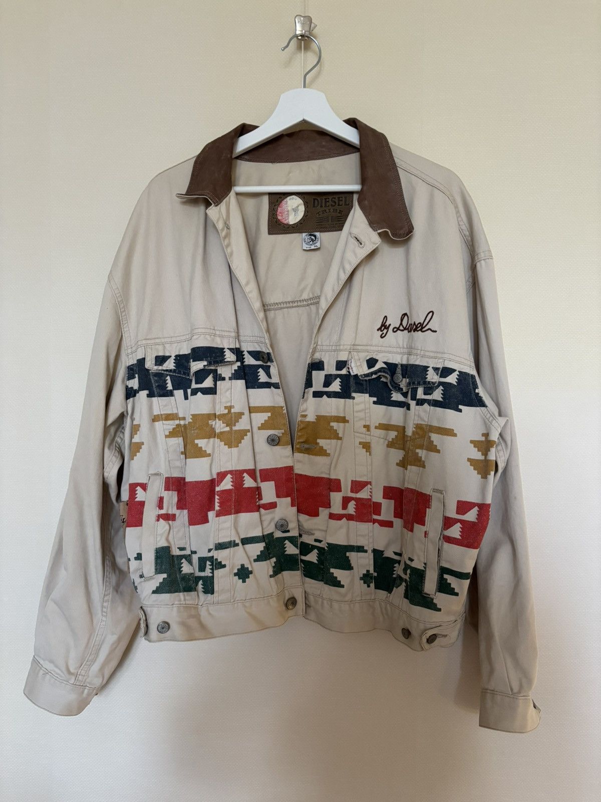 Diesel Diesel western denim jacket Size US XL / EU 56 / 4 - 1 Thumbnail