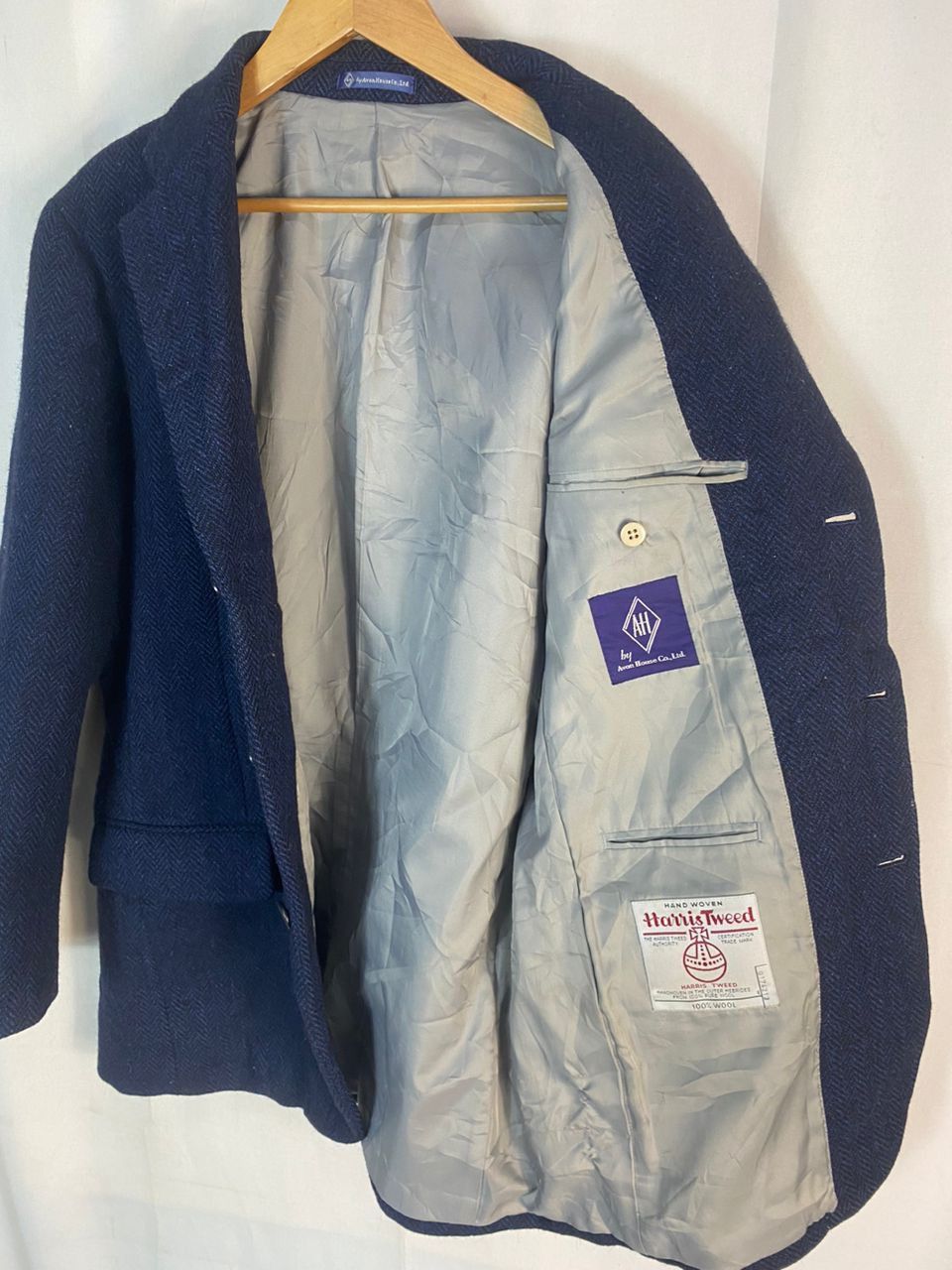 ABAHOUSE × Designer × Harris Tweed Abahouse x Harris tweed wool blazer jacket Size US M / EU 48-50 / 2 - 9 Thumbnail