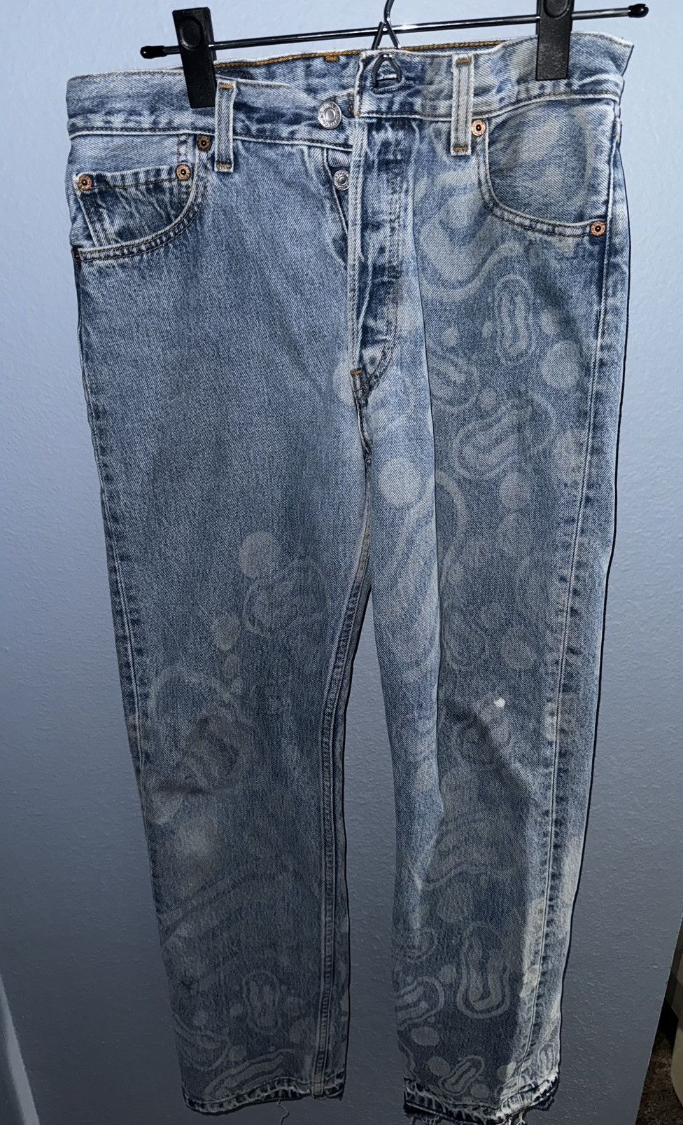 image of Levis Vintage Clothing x Ryder Studios Vintage Levi’S X Ryder Studios in Blue, Men's (Size 30)