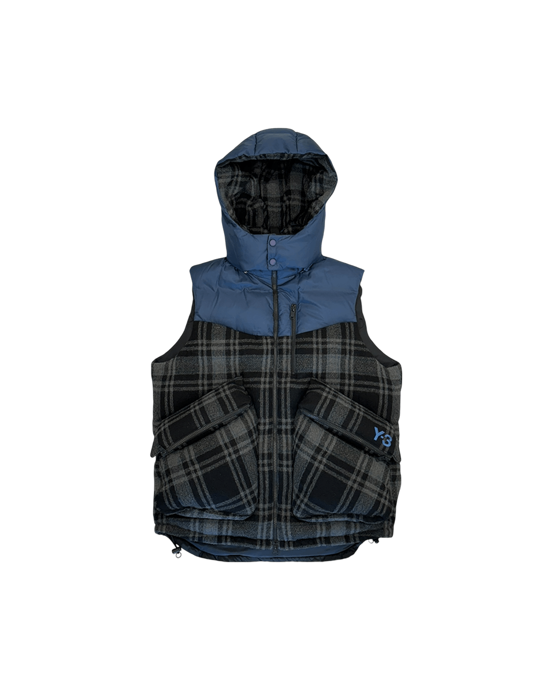 Y-3 Y-3 Check Pattern Down Vest Size US M / EU 48-50 / 2 - 1 Thumbnail