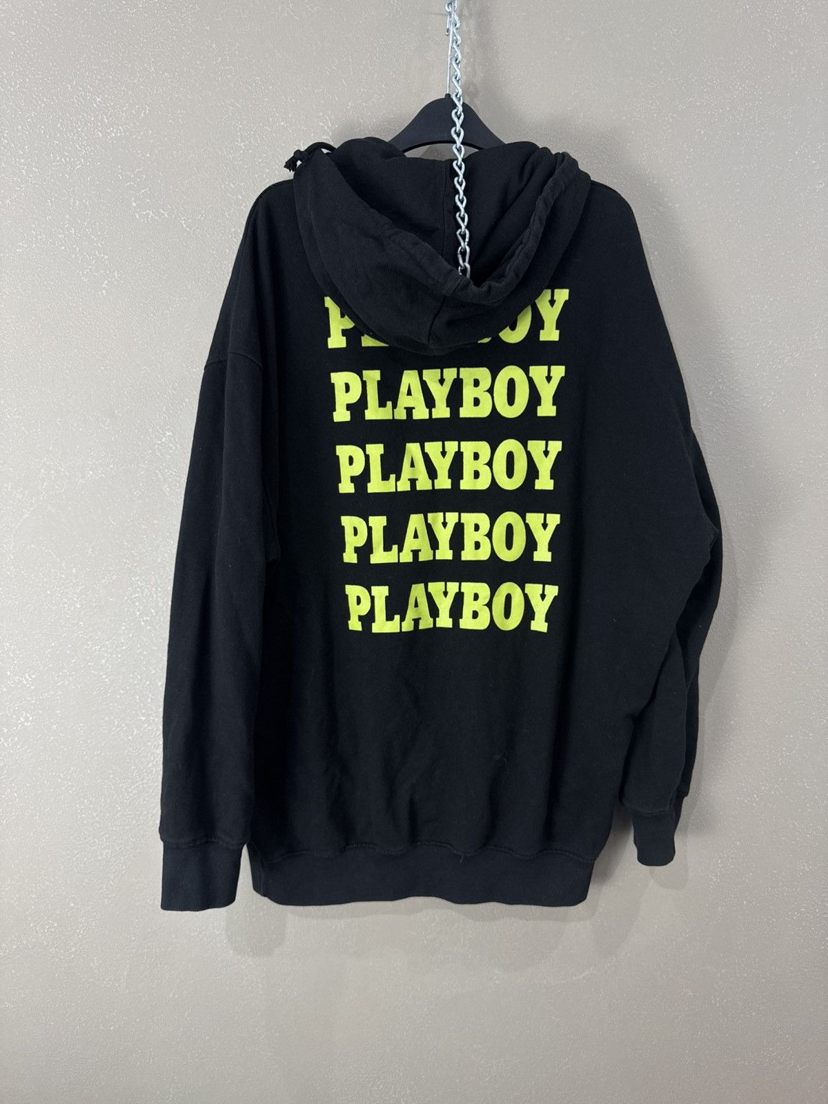 Playboy Missguided Playboy Hoodie Oversize Big Logo Size US XL / EU 56 / 4 - 1 Thumbnail