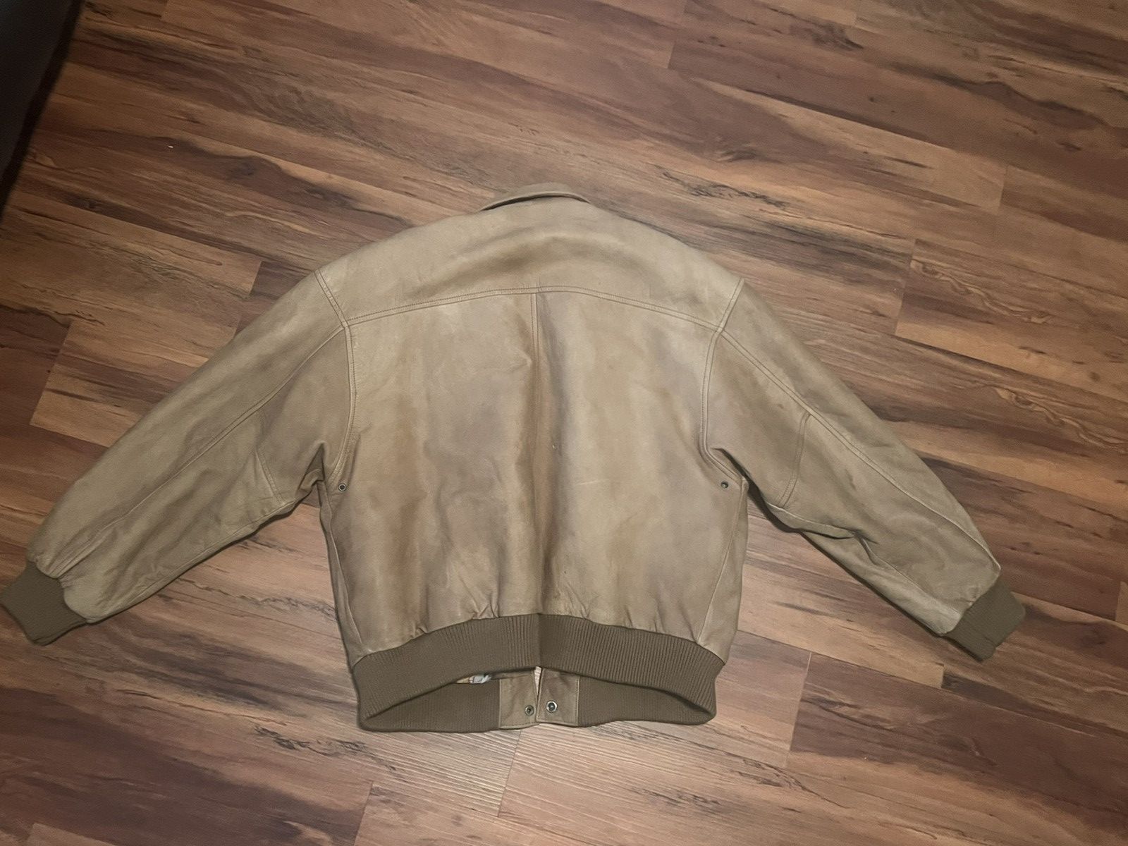 Vintage Vintage brown leather bomber Size US M / EU 48-50 / 2 - 3 Thumbnail