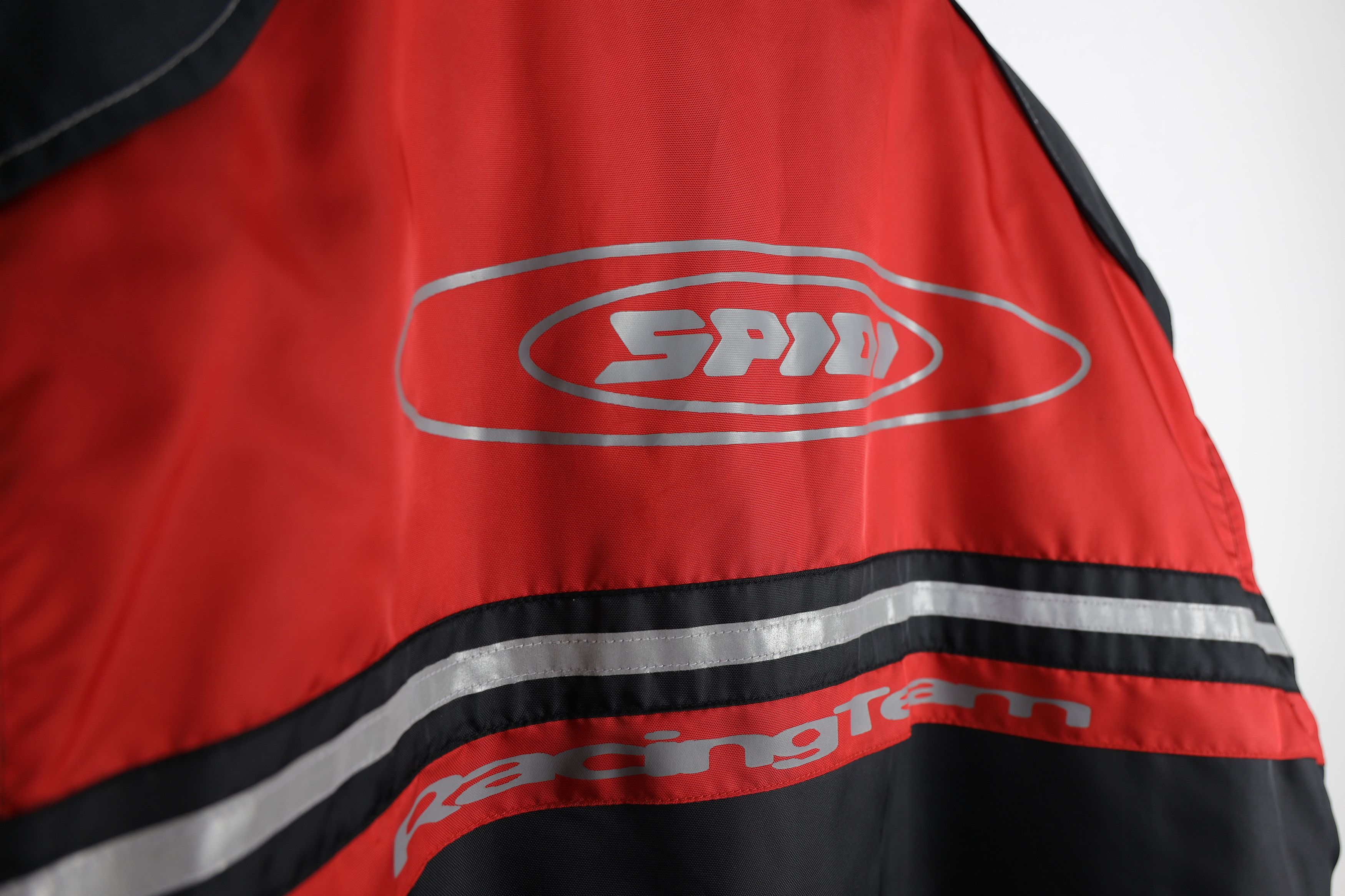 Vintage Vintage Spidi Racing Team Moto Bomber Jacket Y2K 90s Size US XL / EU 56 / 4 - 17 Thumbnail