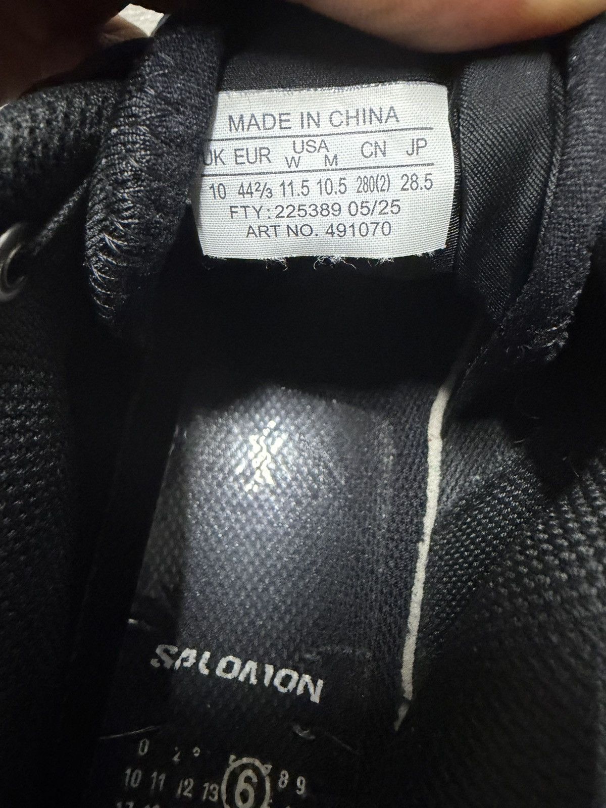 Maison Margiela × Salomon Salomon x MM6 XT-6 Size US 10.5 / EU 43-44 - 8 Thumbnail