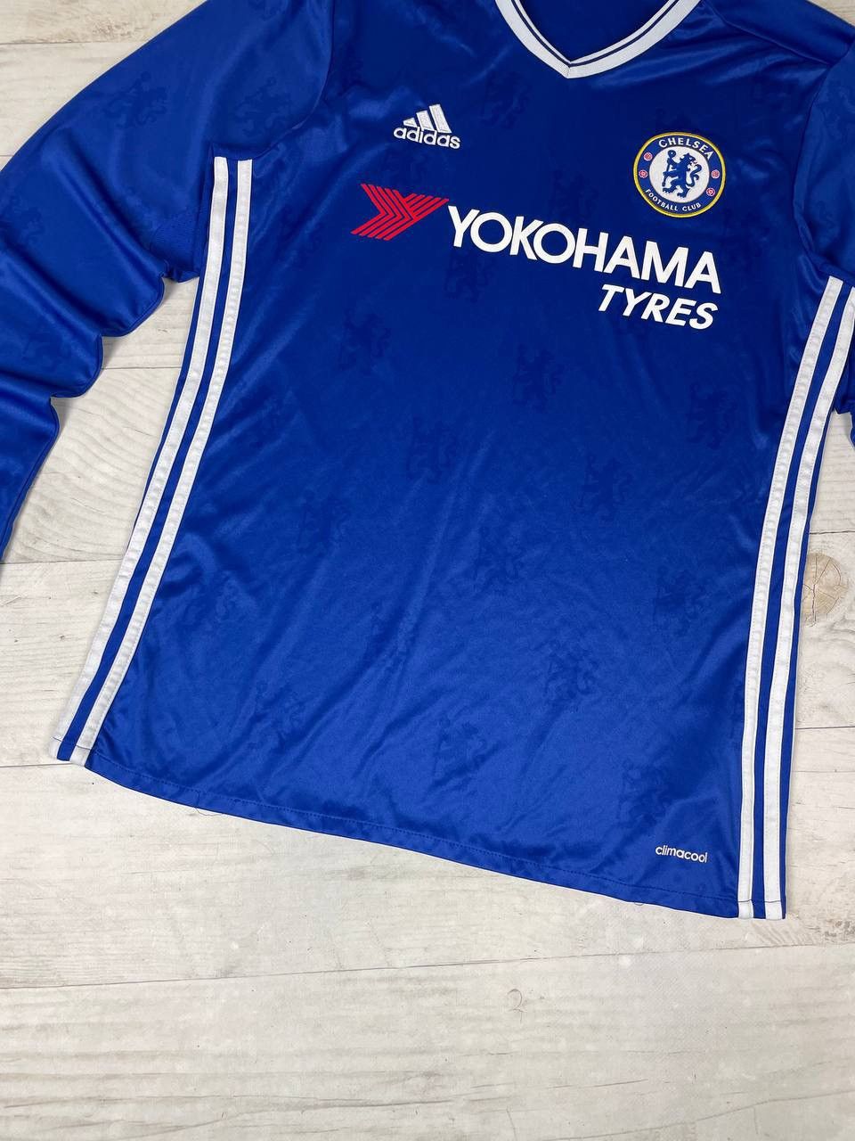 Adidas Adidas Chelsea 2016 2017 Home Long Sleeve Shirt Jersey Size US M / EU 48-50 / 2 - 3 Thumbnail