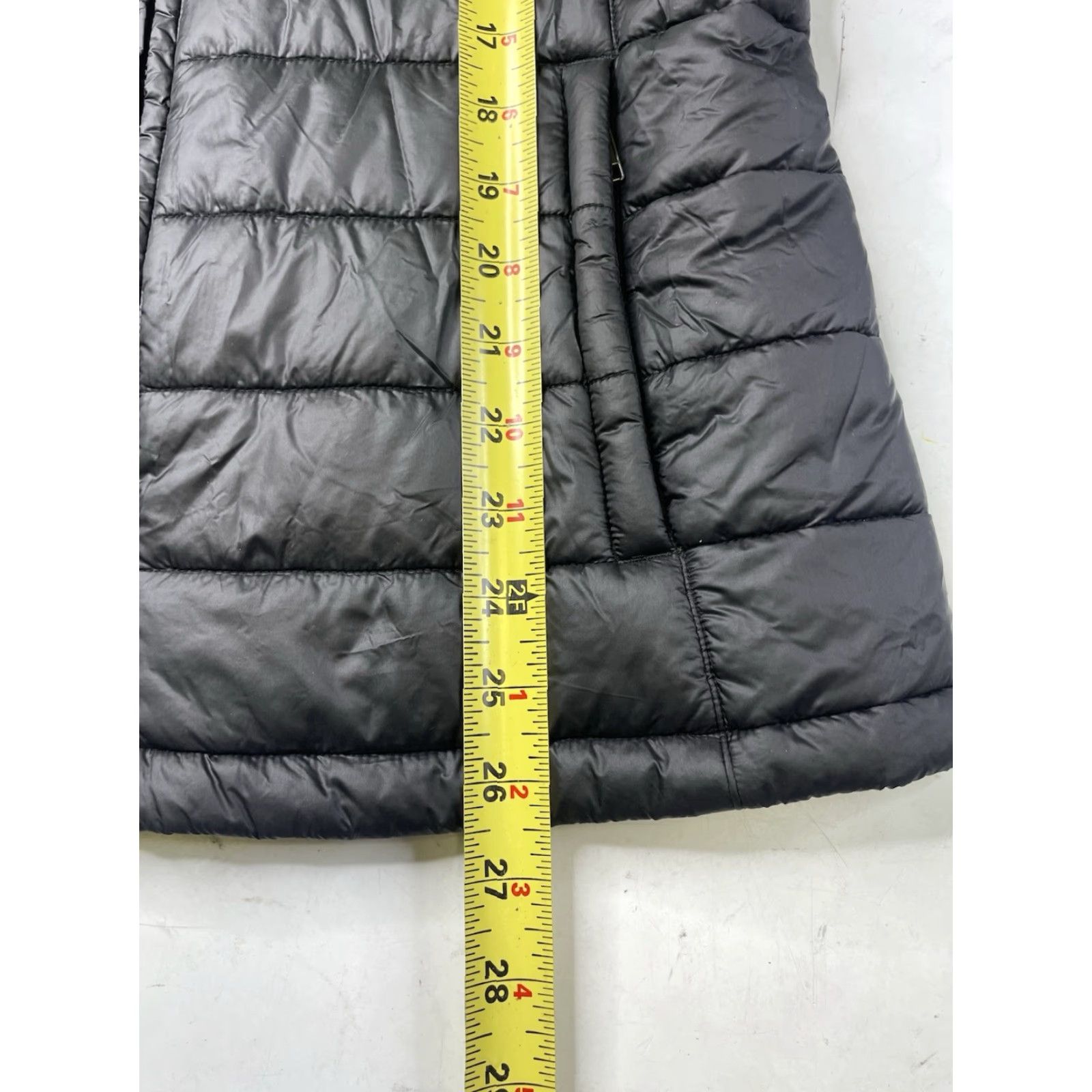 Patagonia Patagonia Puffer Jacket Womens Medium Black Quilted Insulated Coat Long Sleeve Mid-Length Zip Size M / US 6-8 / IT 42-44 - 5 Thumbnail