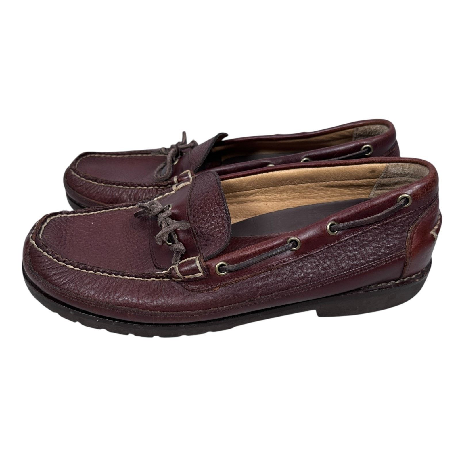 L.L. Bean LL Bean Allagash Bison Loafers Men’s 12 EE Wide Brown Shoes Size US 12 / EU 45 - 3 Thumbnail