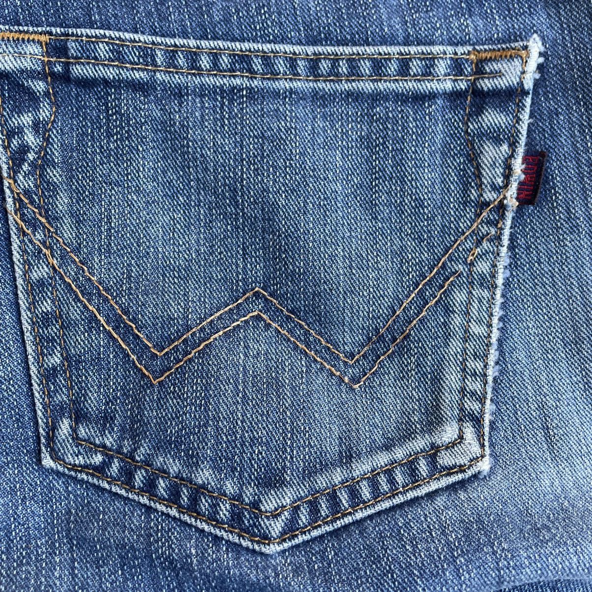 Edwin 🔥Vintage Edwin 404 Washed Ripped Distress Denim Jeans Size US 32 / EU 48 - 15 Thumbnail