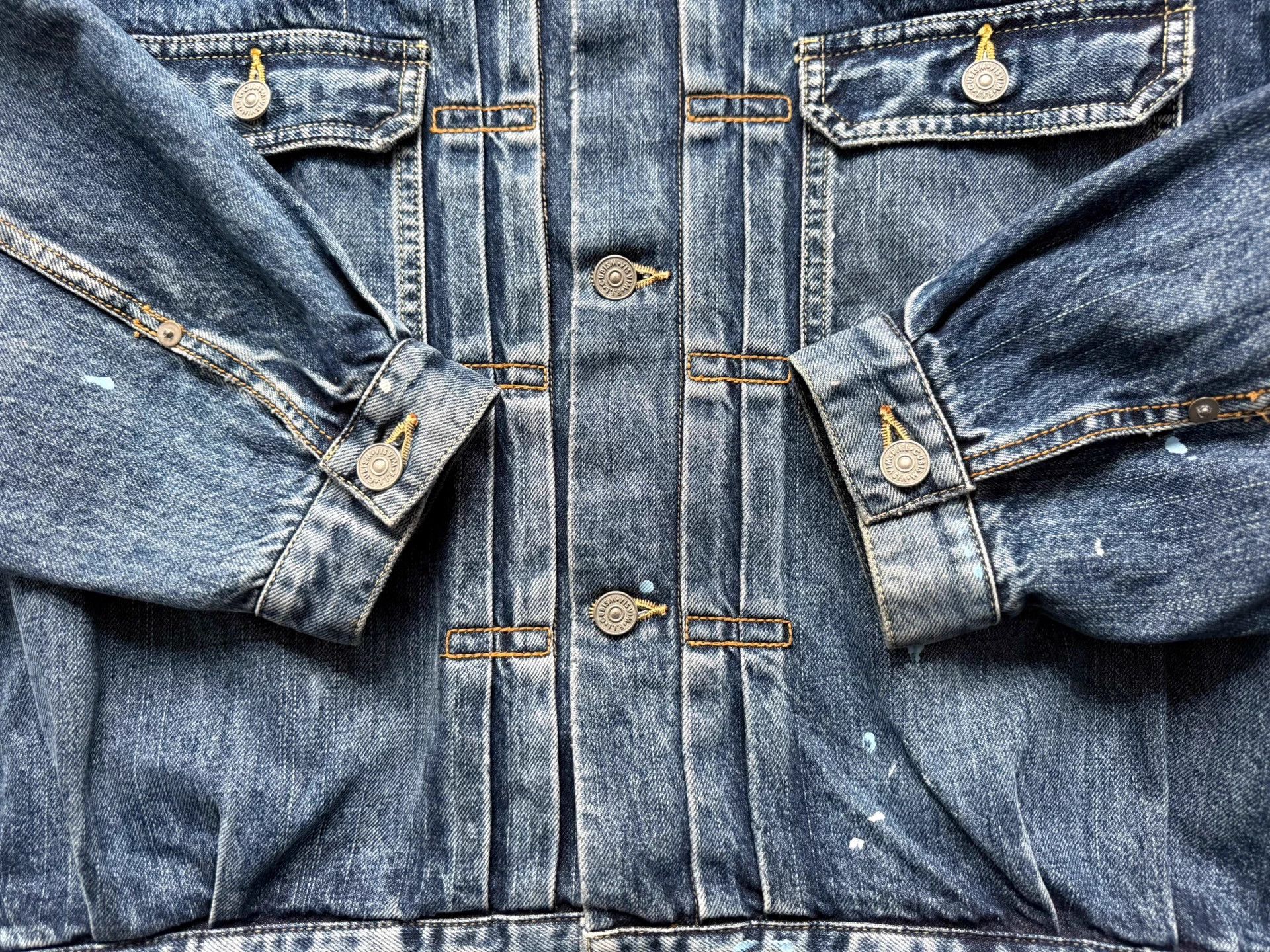 Visvim VISVIM 23SS SS 101XX DMGD Denim Jacket - Size 3 Size US L / EU 52-54 / 3 - 6 Thumbnail