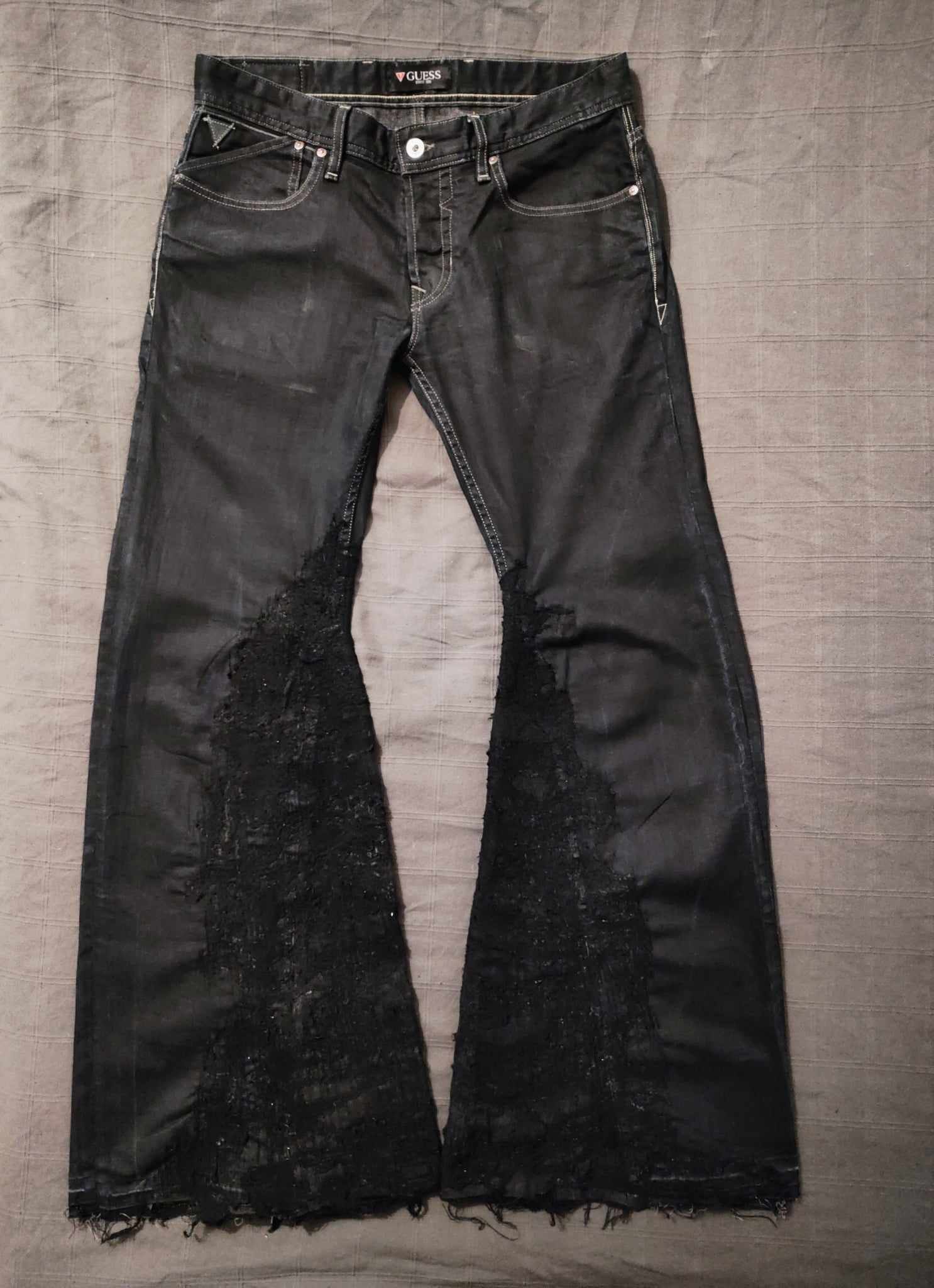 【haveyoudiedbefore?】Waxed Denim Pants haveyoudiedbefore?】Deadfall Waxed Denim Pants / 【ハブユーダイド
