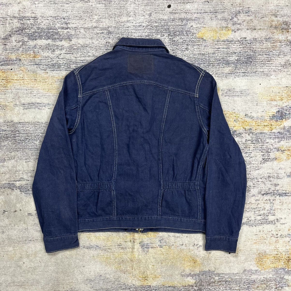 45rpm R by 45Rpm indigo trucker denim jacket Size US S / EU 44-46 / 1 - 3 Thumbnail