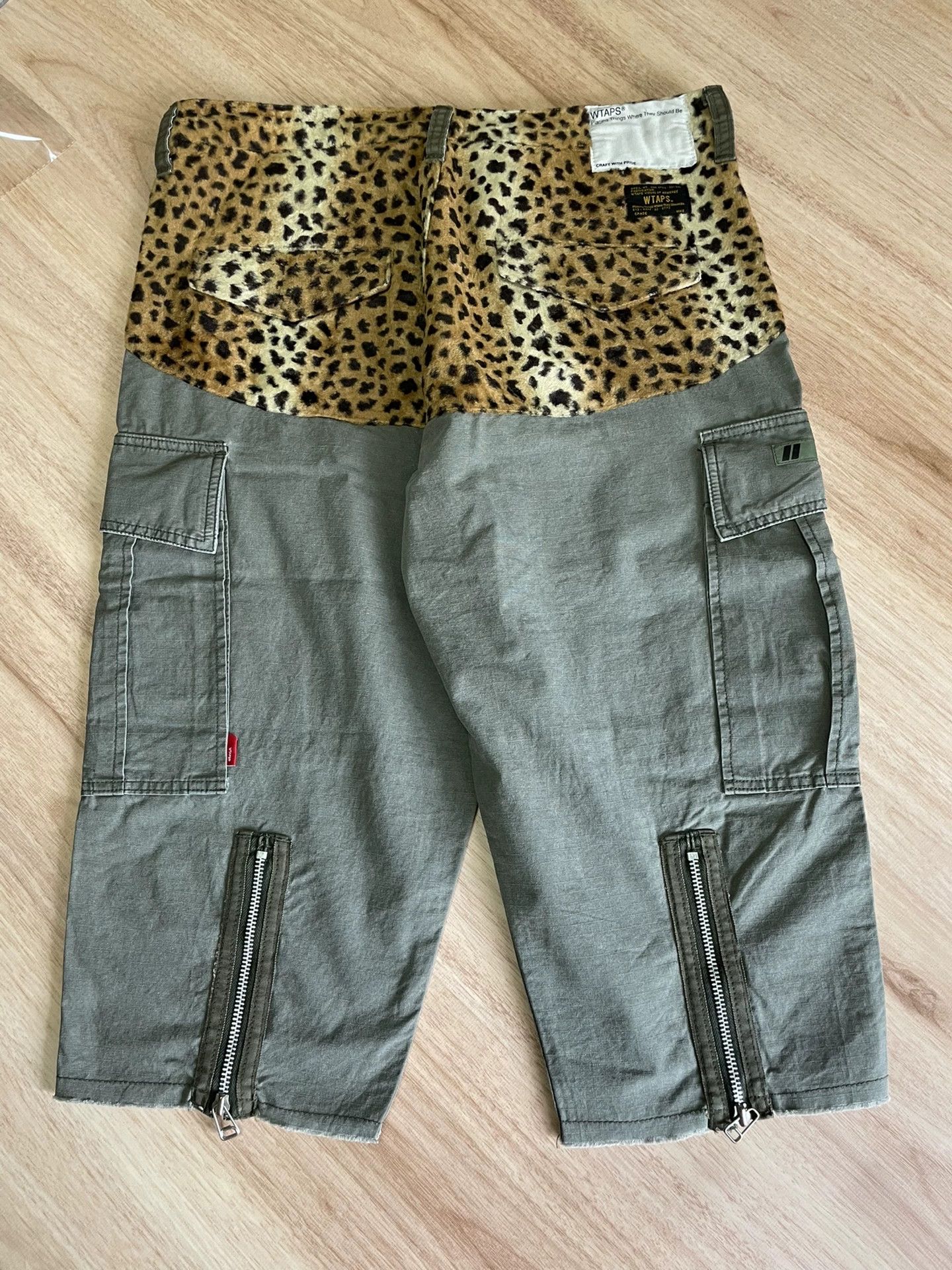Wtaps WTAPS JUNGLE CHOPPED LEOPARD RIPSTOP Size US 28 / EU 44 - 1 Thumbnail