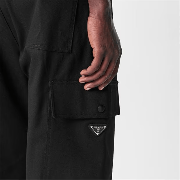 Prada Drill Cargo Trousers Size US 36 / EU 52 - 5 Thumbnail