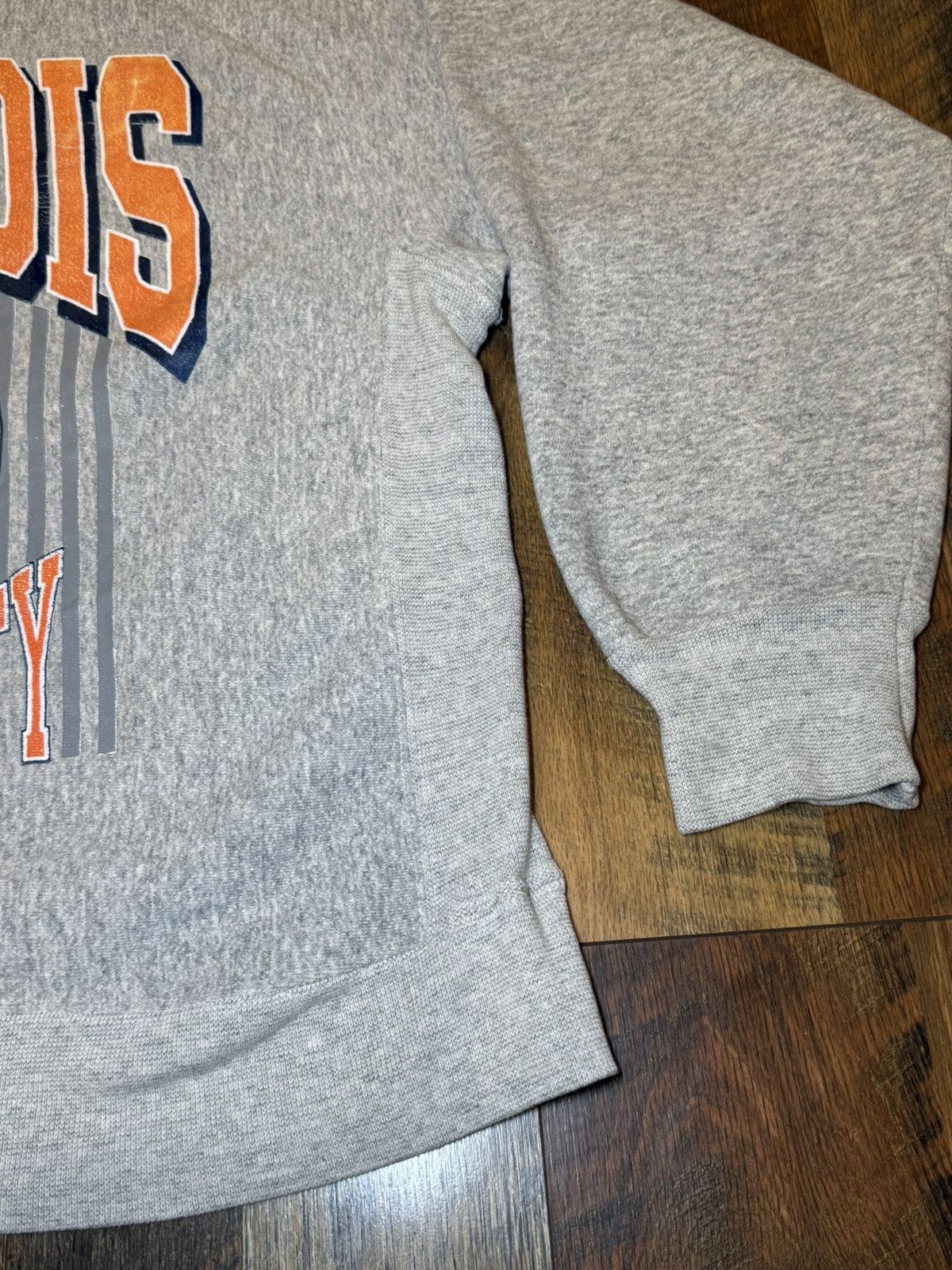 Hanes Vintage 80’s Hanes Beefy University of Illinois Crewneck Size US L / EU 52-54 / 3 - 4 Thumbnail