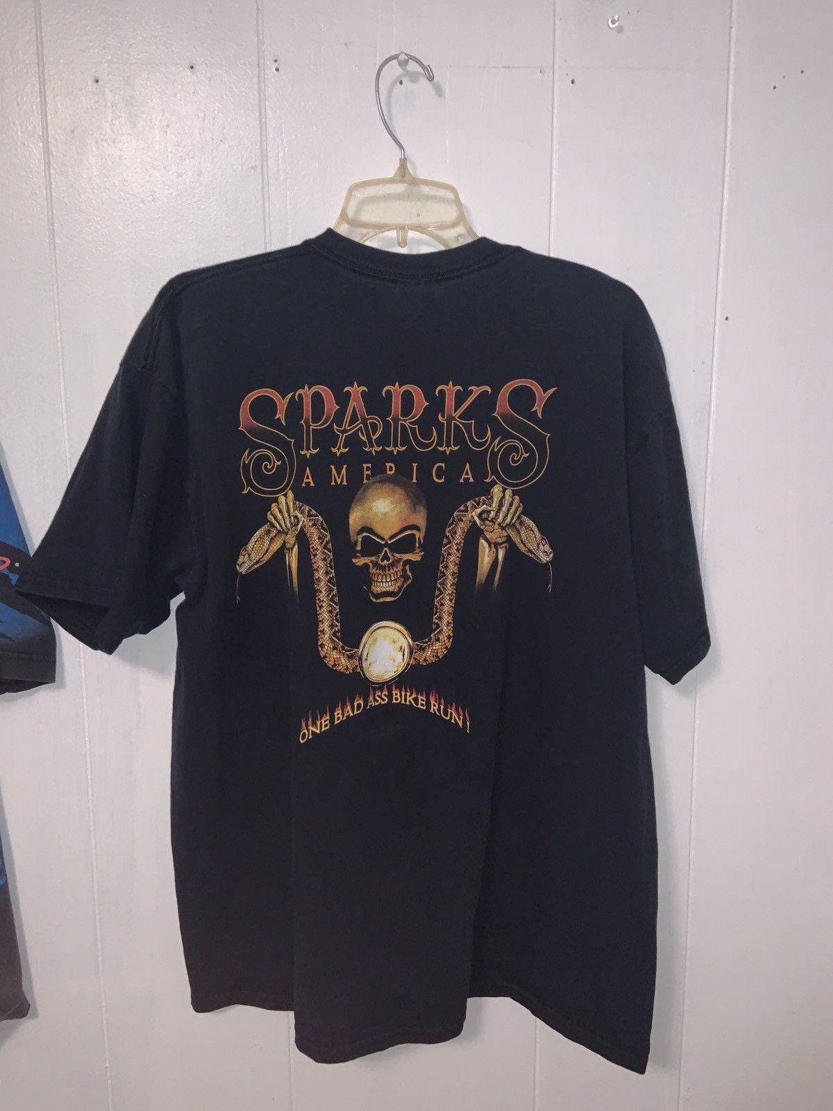 Gildan Vintage - Sparks America Bike Run - Size XL Size US XL / EU 56 / 4 - 7 Thumbnail