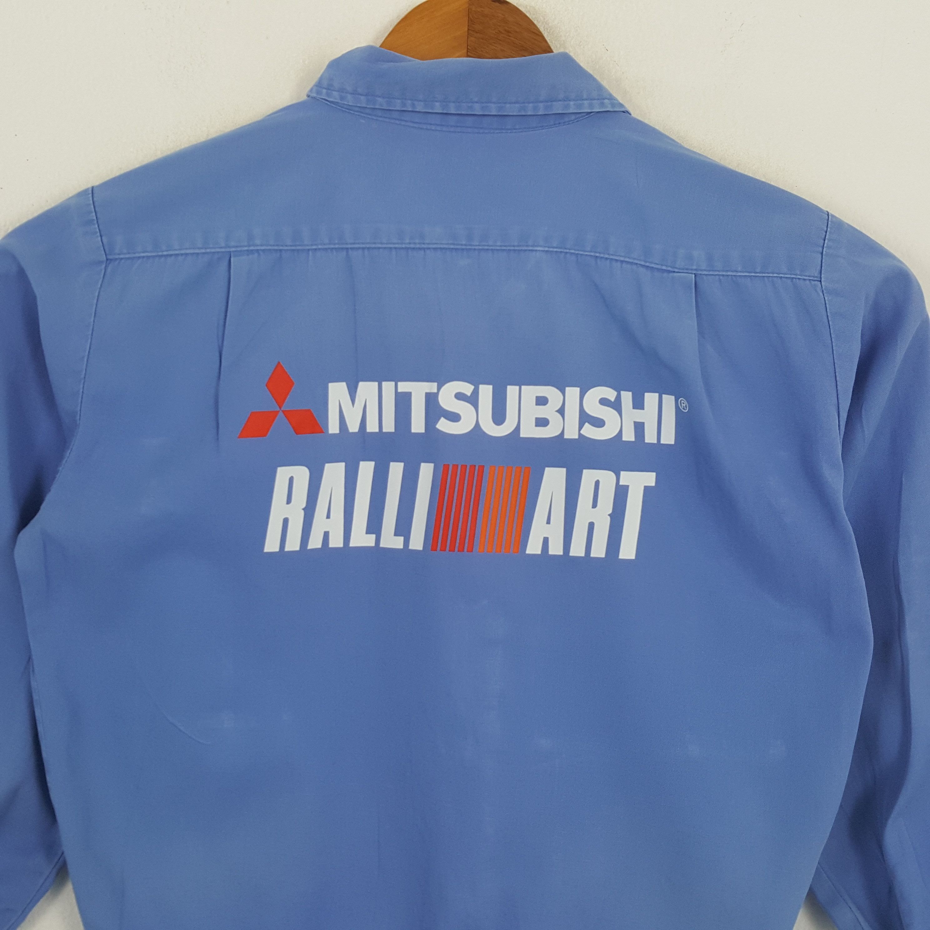 Japanese Brand × Vintage Vintage MITSUBISHI RALLI ART Japanese Racing Custom Jacket Size US S / EU 44-46 / 1 - 2 Thumbnail