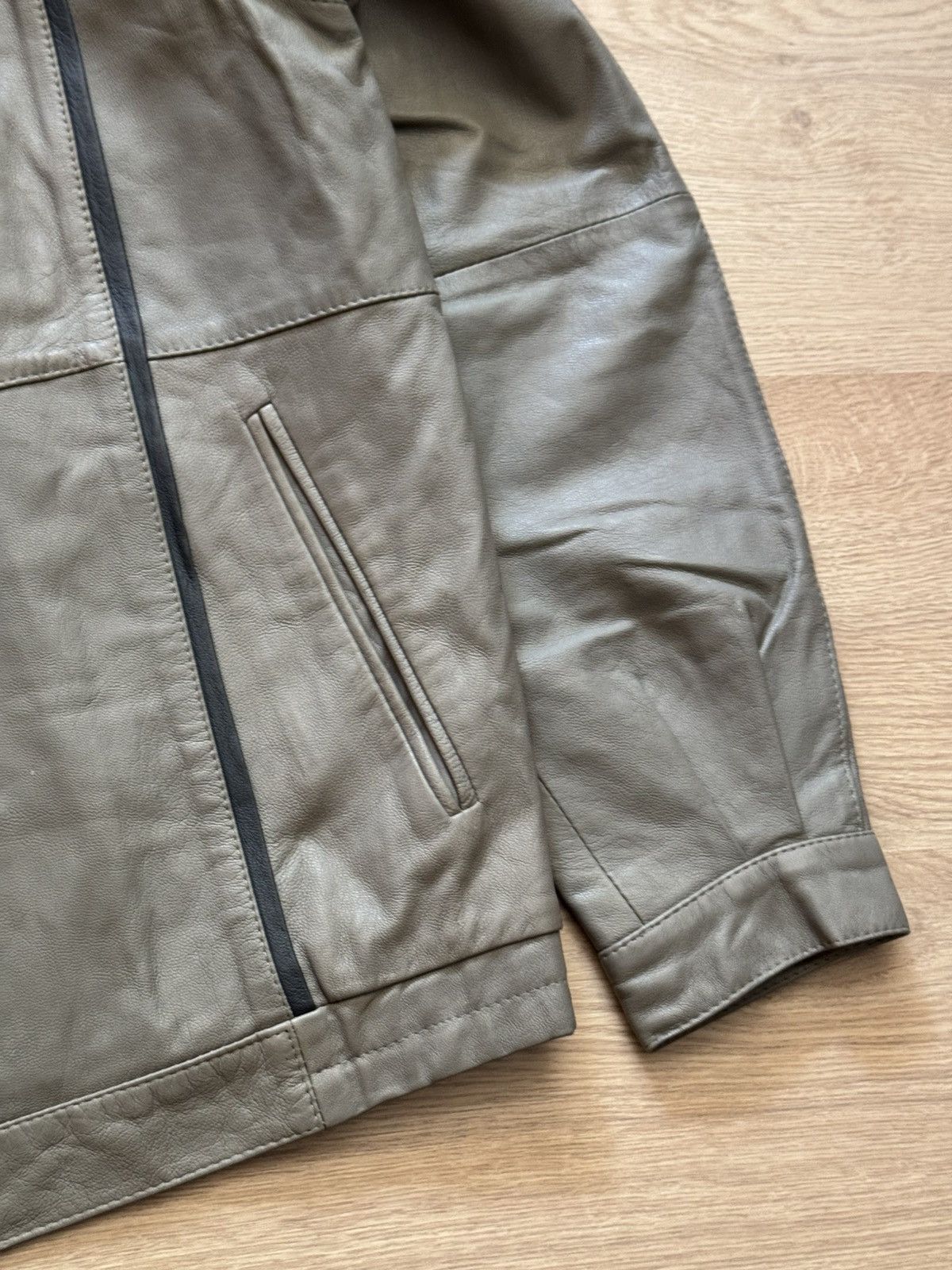 Genuine Leather Vintage 70-80’s Lakeland Genuine Leather Moto Racing Jacket Size US L / EU 52-54 / 3 - 4 Thumbnail