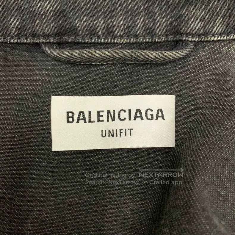 Balenciaga Balenciaga Black double B glow-in-the-dark graffiti denim Size US S / EU 44-46 / 1 - 6 Thumbnail