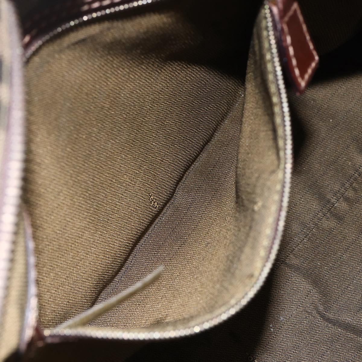Fendi FENDI Zucca Canvas Mamma Baguette Hand Bag Black Brown Size ONE SIZE - 21 Thumbnail