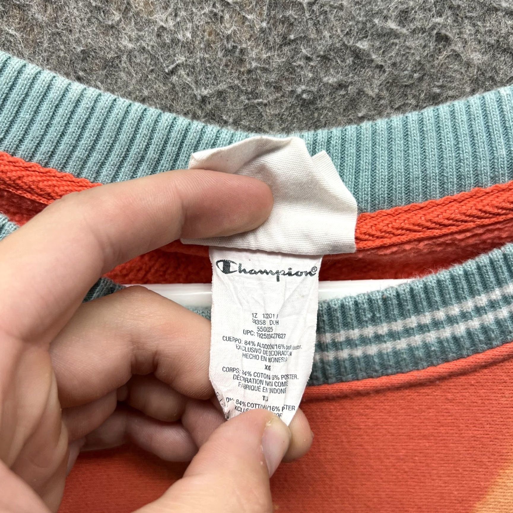 Champion VINTAGE? Size US XL / EU 56 / 4 - 5 Thumbnail