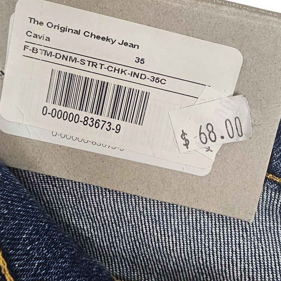 Everlane Everlane Womens The Original Cheeky Jeans Cropped High Waist Size 41" - 6 Thumbnail